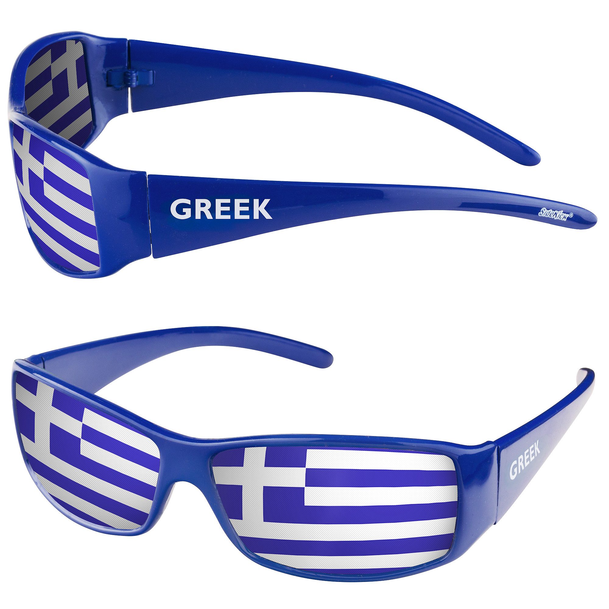 Taffstyle Sonnenbrille Fanbrille Landesflagge EM & WM für Fanartikel Sport Partyartikel (Perfekt für Sportevents WM Länderflagge Flagge Handball Eishockey Basketball Länder Brille)