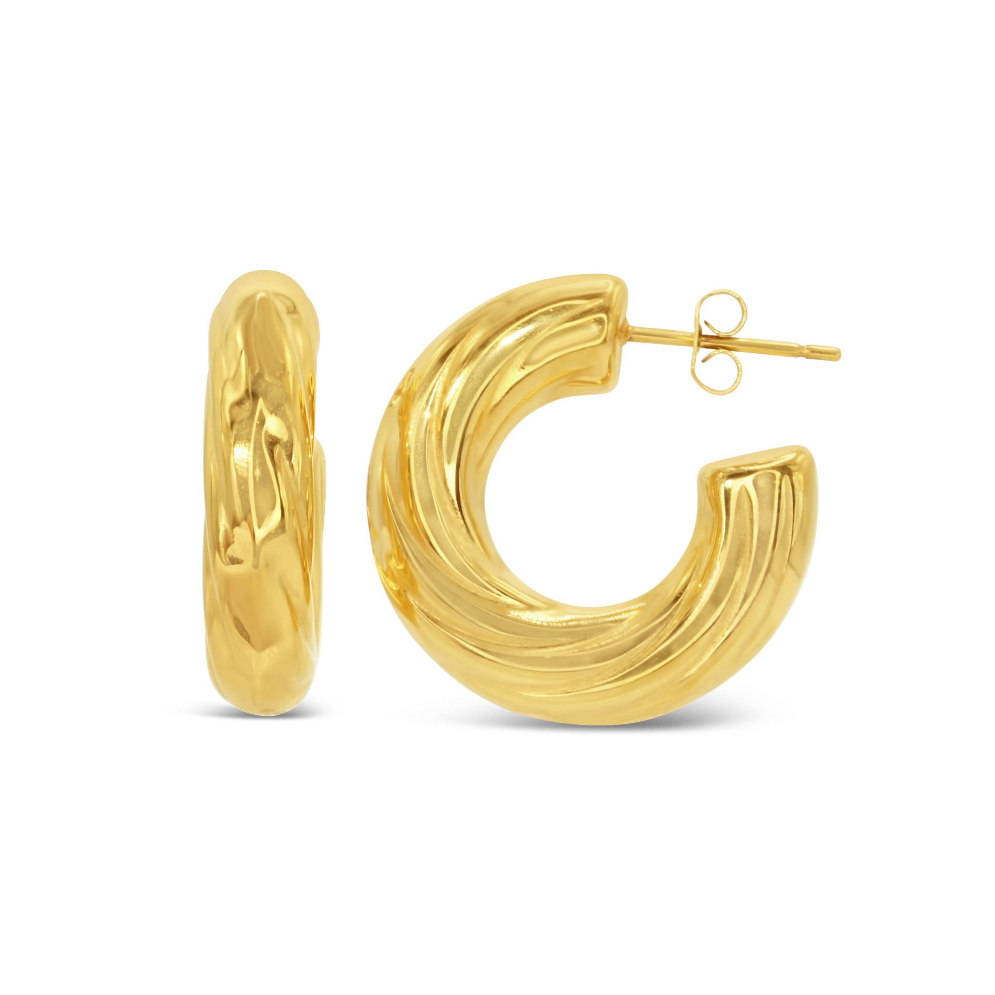 Ars-Argenti Paar Creolen Sexy Creolen Ohrringe - 18K doppelt vergoldet inkl günstig online kaufen