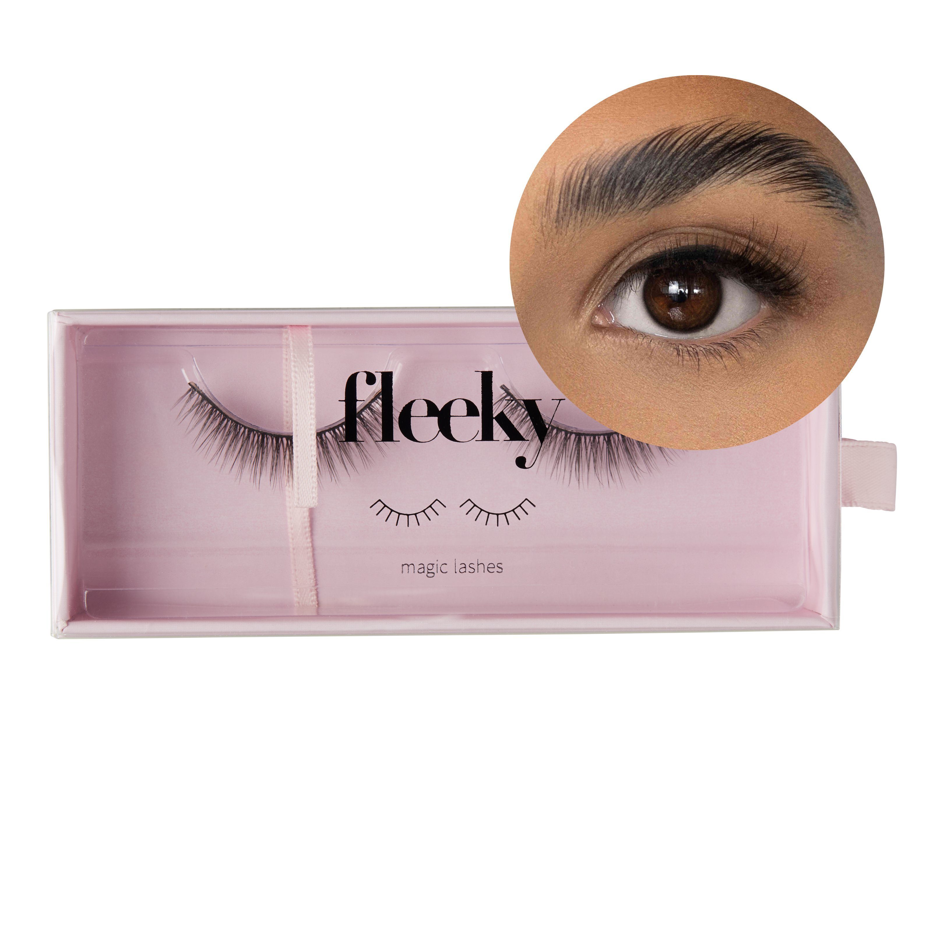 - künstliche lashes tierversuchfreie fleek, fleeky Lashes Lashes & perfekten on deinen Kleben aus für fleeky Bandwimpern fake Honey Synthetikhaar Augenaufschlag Magic Wimpern zum just Vegane