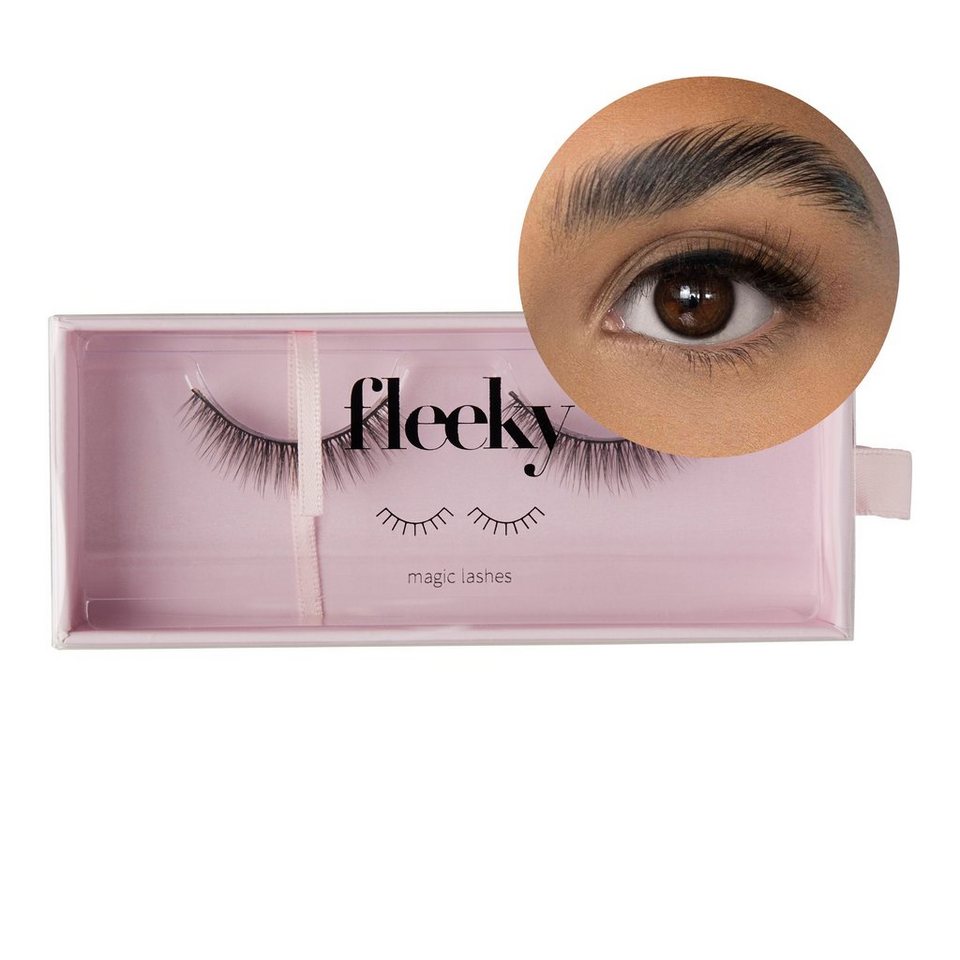 fleeky Bandwimpern fleeky Magic Lashes Honey - Vegane & tierversuchfreie  fake Lashes für deinen perfekten Augenaufschlag on fleek, künstliche  Wimpern zum Kleben aus Synthetikhaar