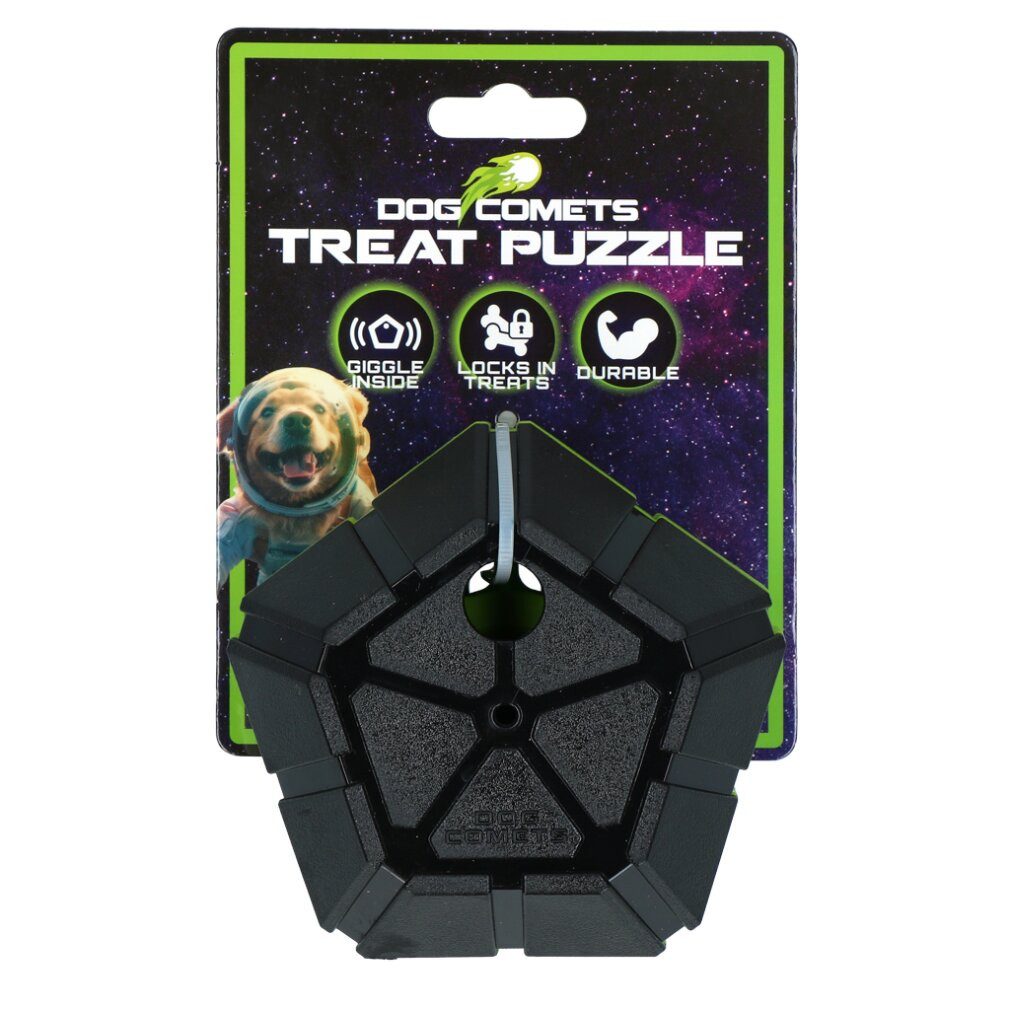 Tierquietschie Dog Comets Treat Puzzle Grün