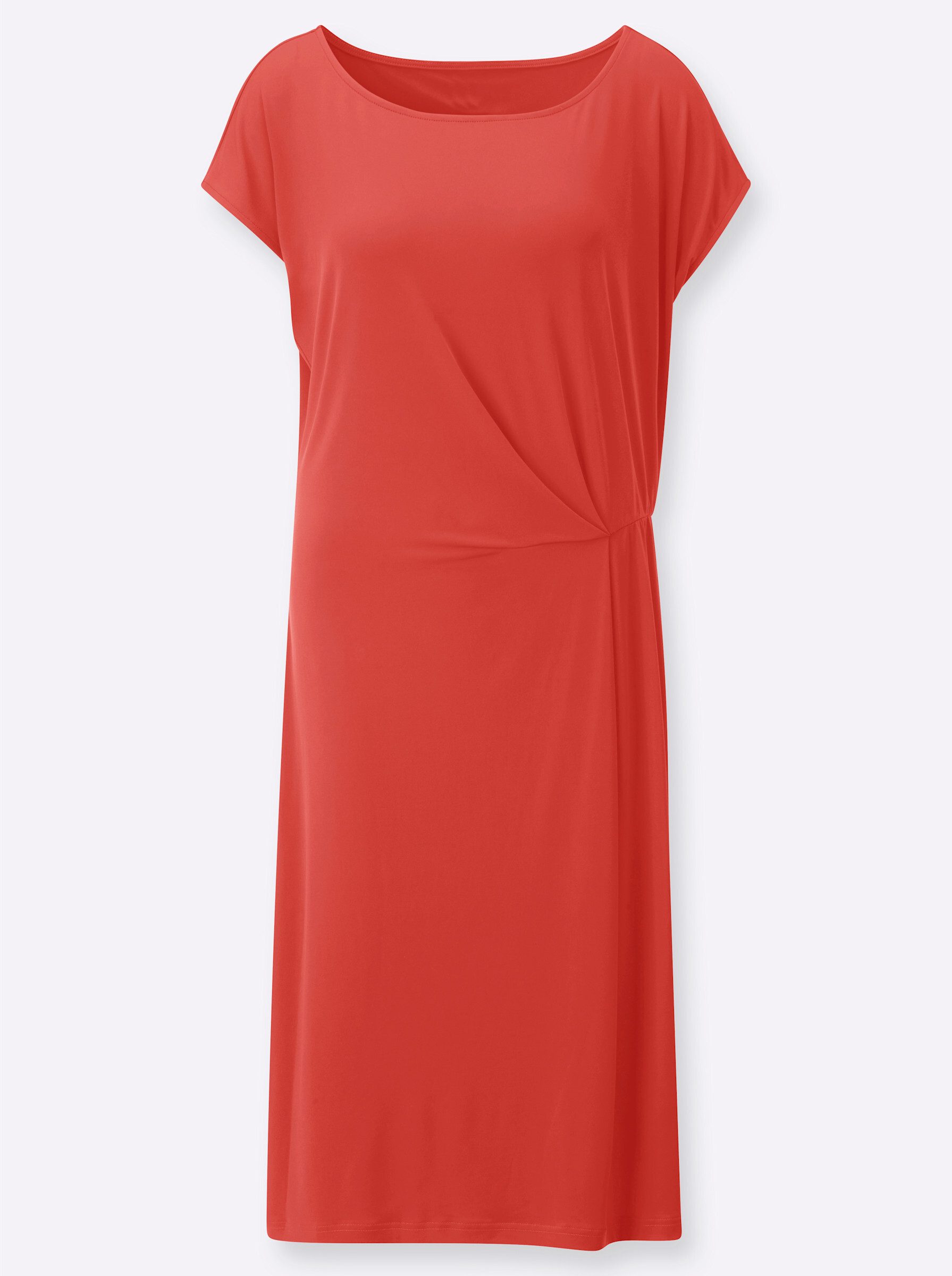 Jerseykleid Jersey-Kleid Kurzarm