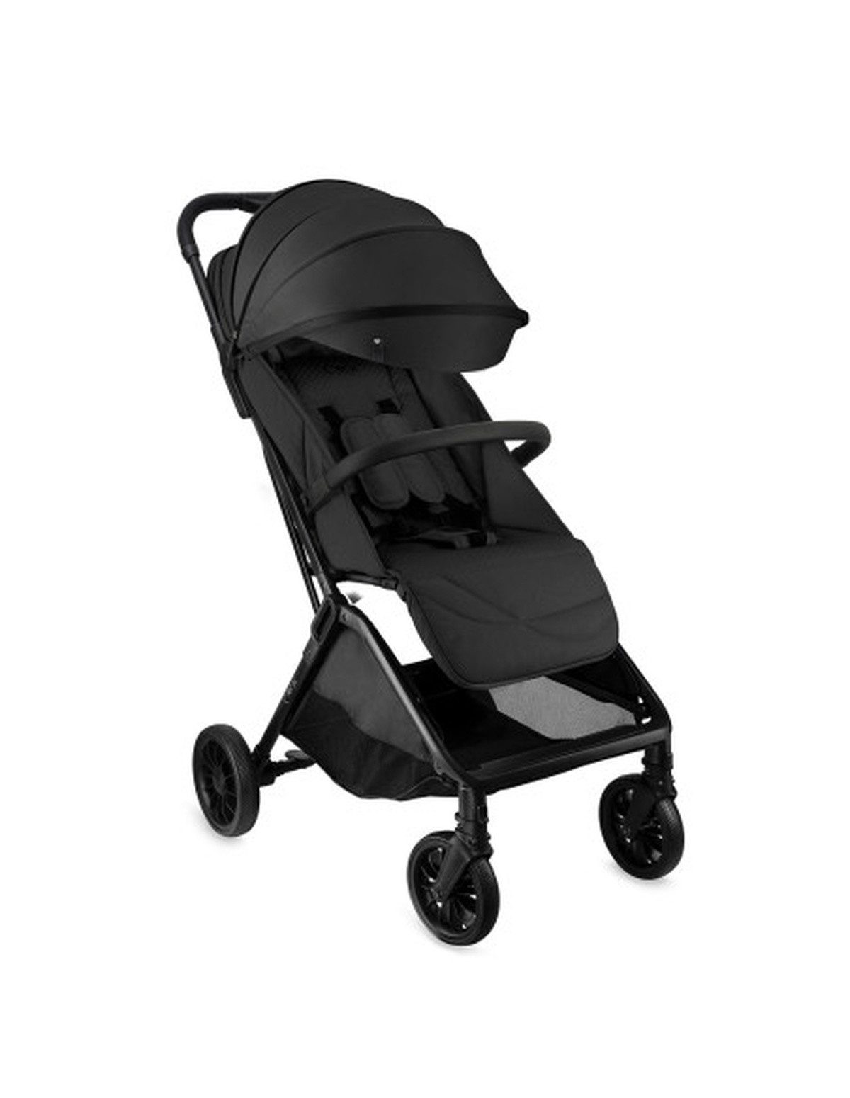 Kinder-Buggy MoMi ANDREA Kinderwagen in Grau mit automatischem Klappmechanismus
