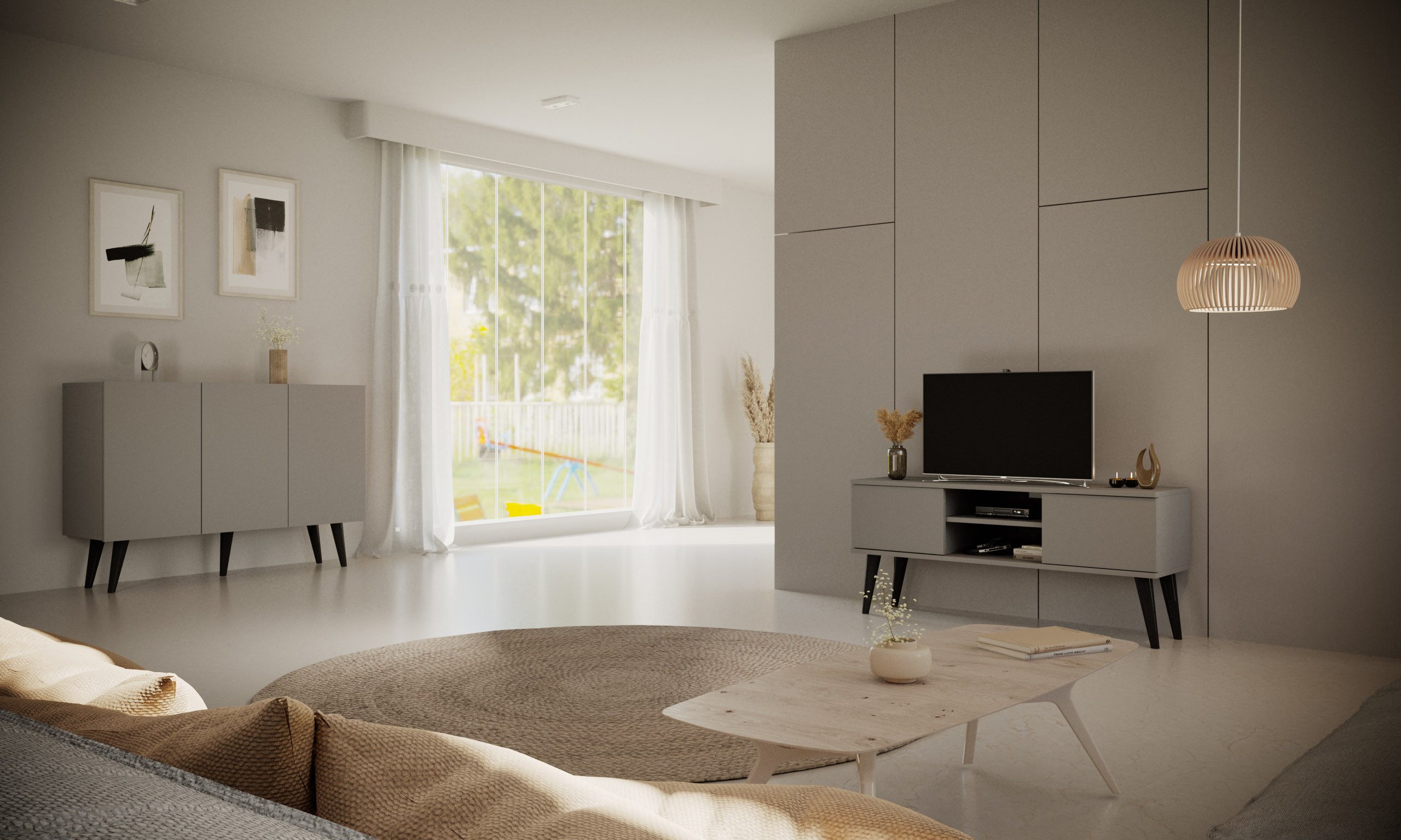 Raumhirsch Furniture Lowboard Toronto (Einzelmöbel, TV-Lowboard), Soft-Clos günstig online kaufen