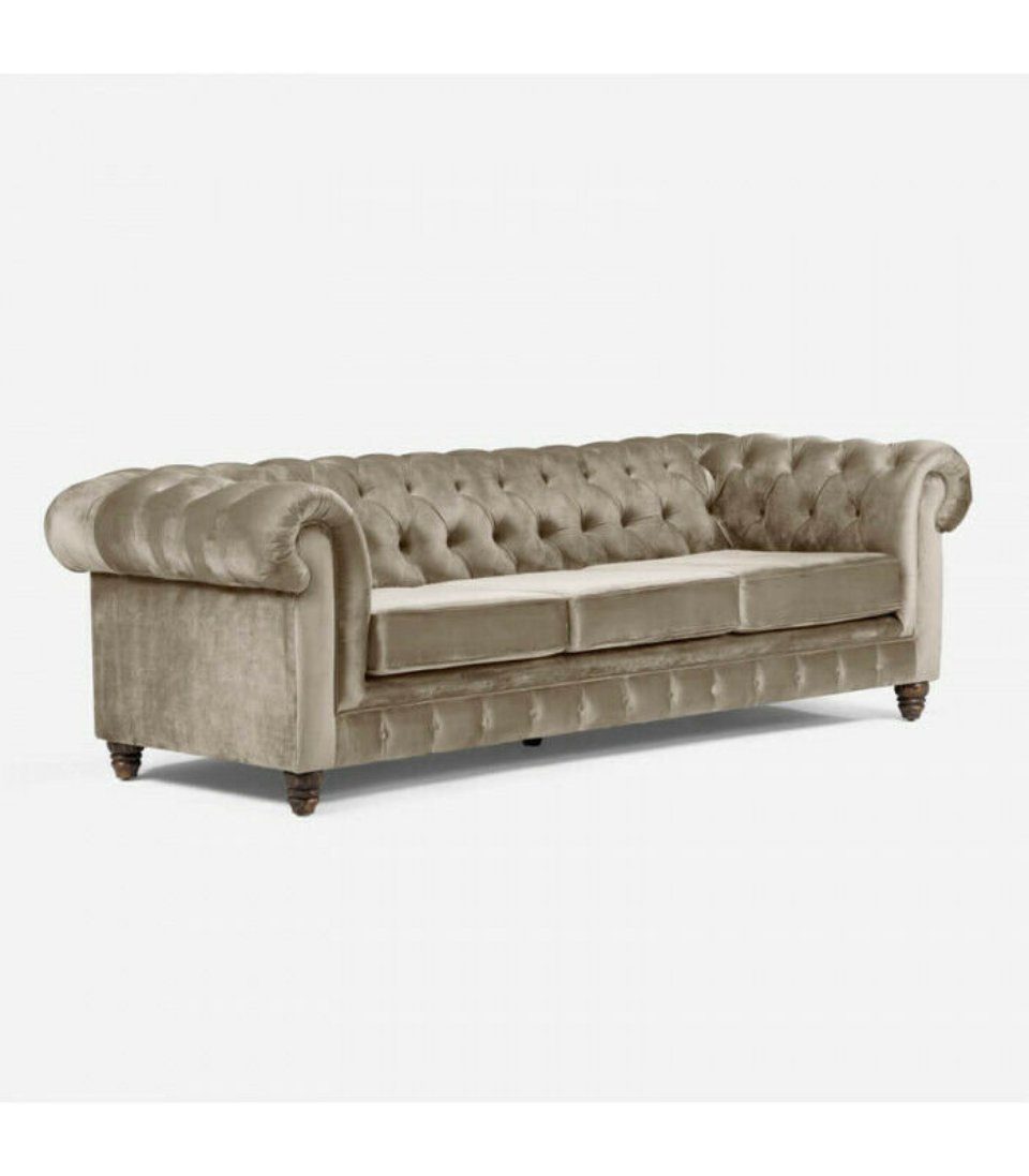JVmoebel Ecksofa, Chesterfield 5 Sitzer Sofa Design Couch cm 275