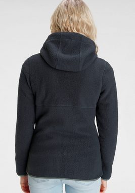 Polarino Fleecejacke aus Sherpa Fleece. Atmungsaktiv und wärmend