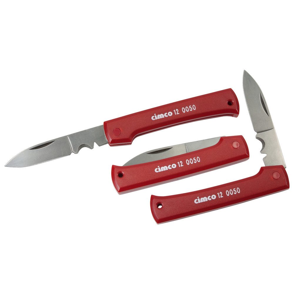 Cimco Kabelmesser Kabelmesser, Heft aus einem Stück, schlagfester Kunststoff 1-teilig