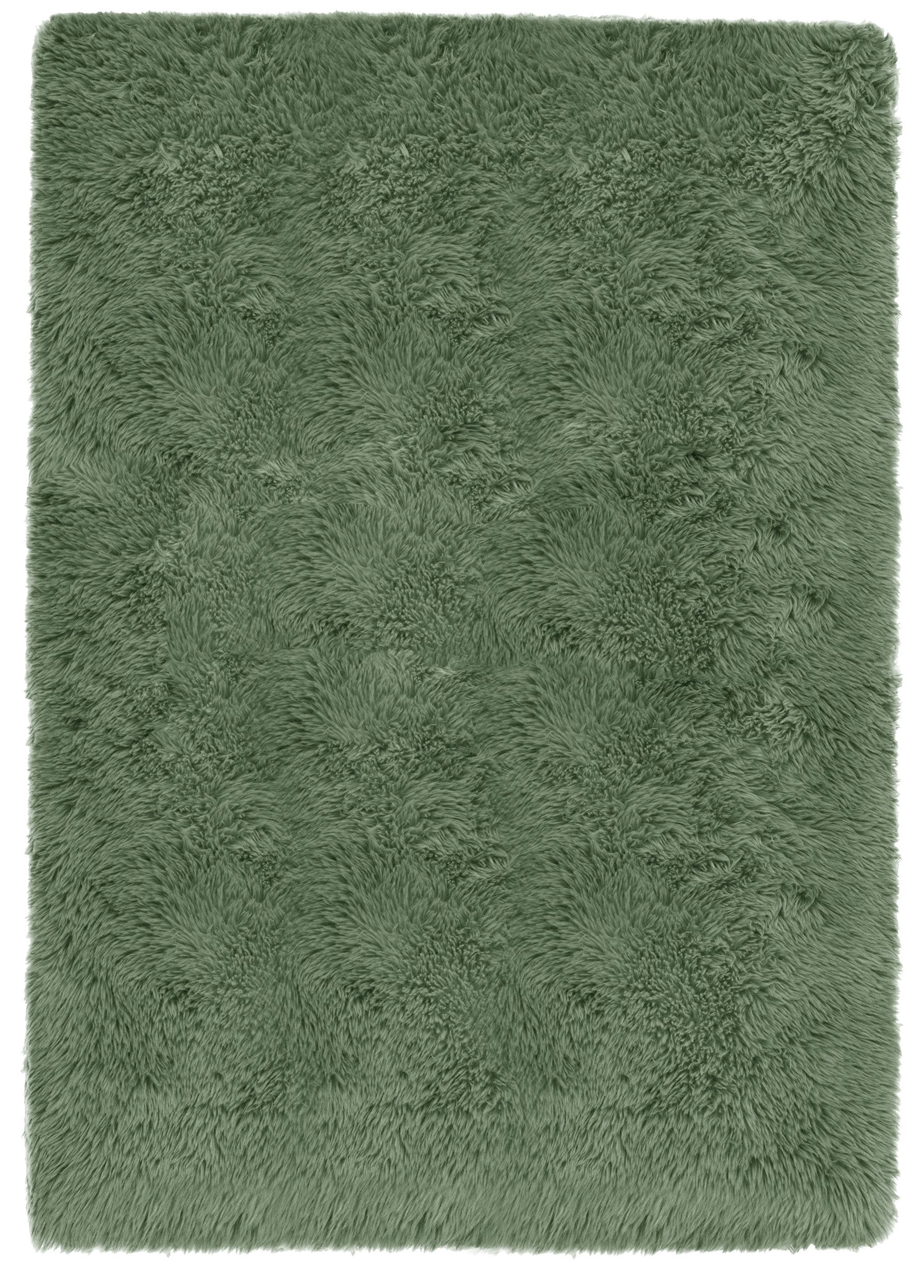 OTTO home Hochflor-Teppich Silky, besonders weich und kuschelig, sehr dichte Qualität, rechteckig, Höhe: 33 mm, rutschhemmend beschichtet, waschbar, uni, Wohnzimmer, Schlafzimmer