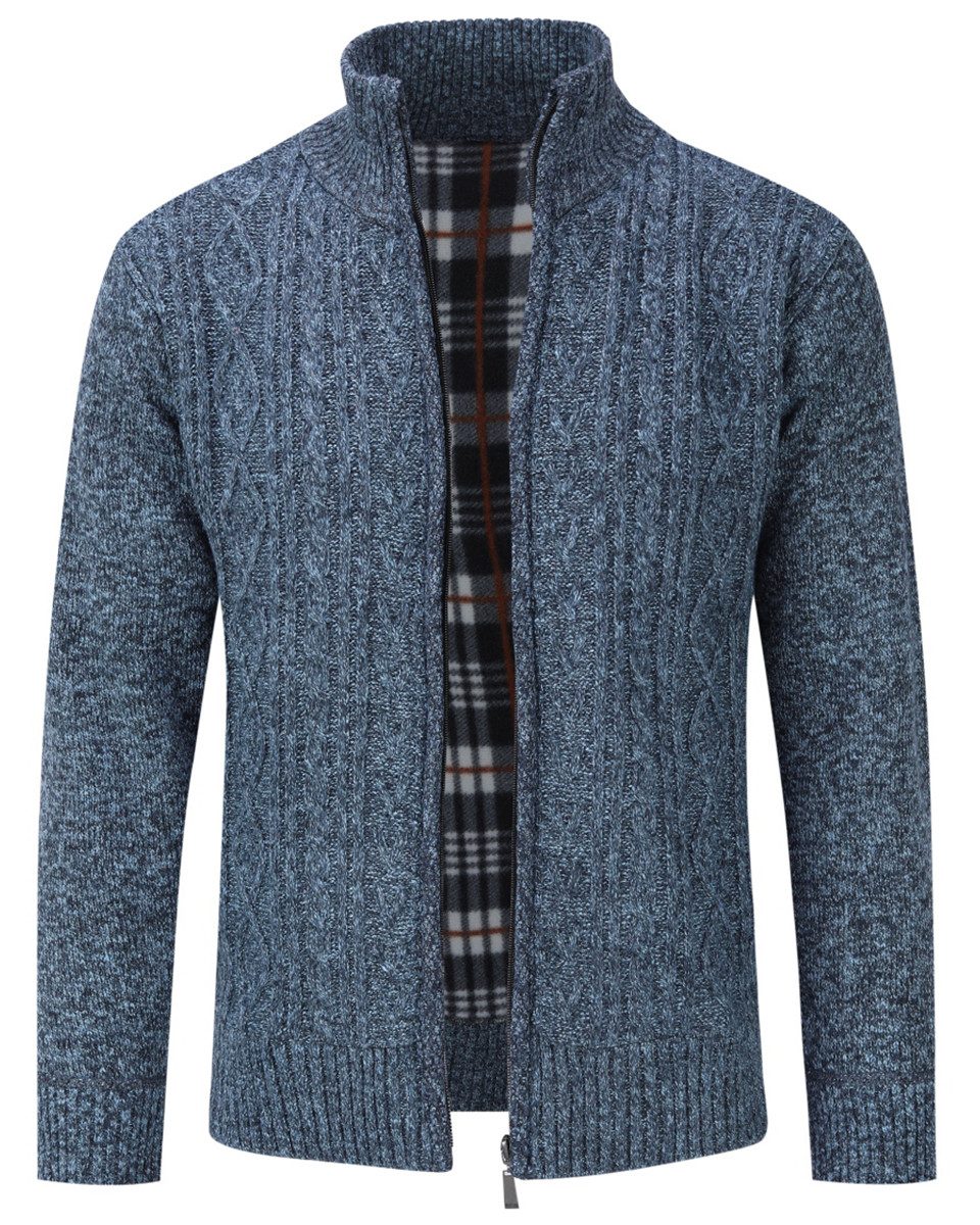 Allthemen Cardigan mit Stehkragen Herren warme günstig online kaufen
