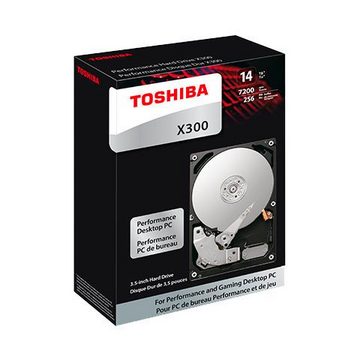 Toshiba X300 Performance 14TB Kit HDD-Festplatte (14 TB) 3,5", Bulk