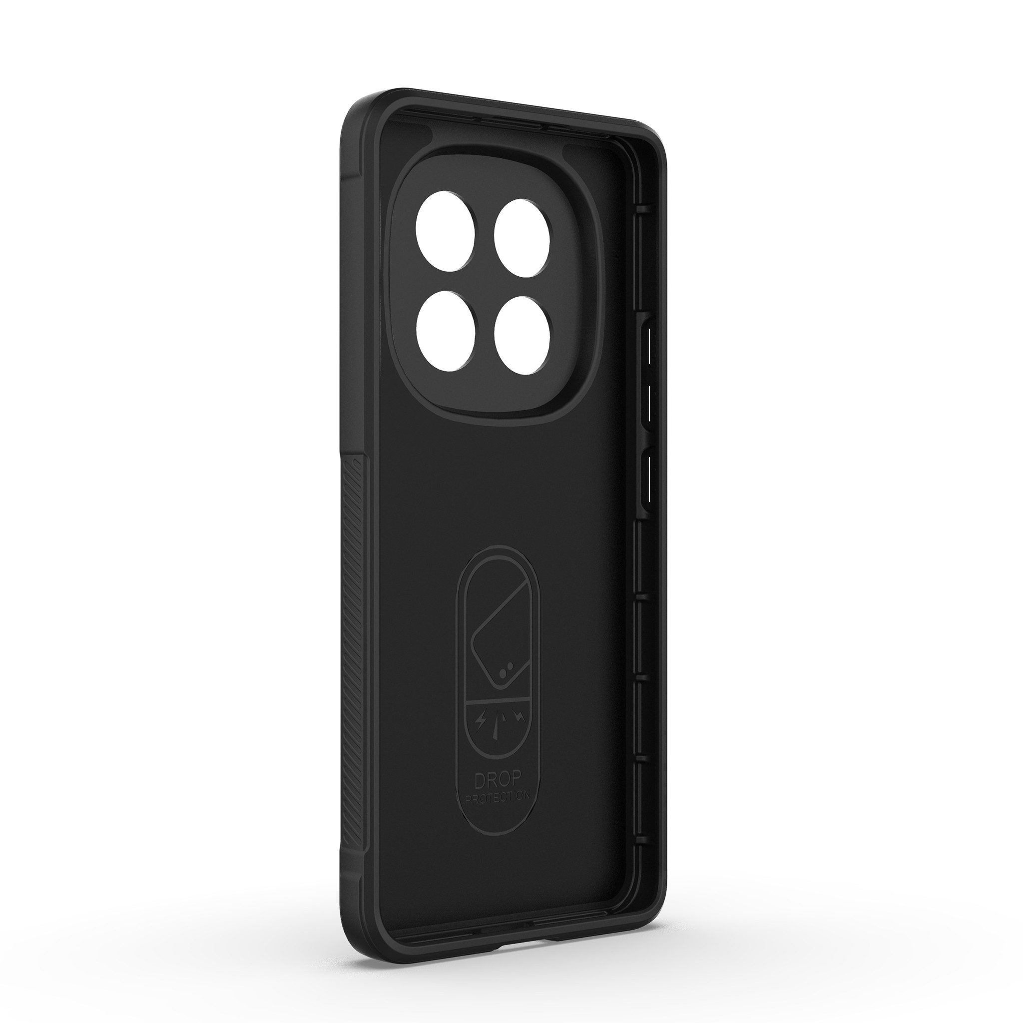 Tec-Expert Handyhülle Cover Hülle für Xiaomi Redmi Note 14 Pro+ 5G 6.67 Zoll, 6.67, Case mit Griffzonen und Mikrofaser Inlay – Bild 2 von 5