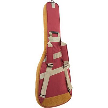 Ibanez Gitarrentasche (Gitarrenkoffer und Gitarrentaschen, E-Gitarren Tasche), Powerpad Electric IGB541 Gigbag Wine Red - Tasche für E-Gitarren