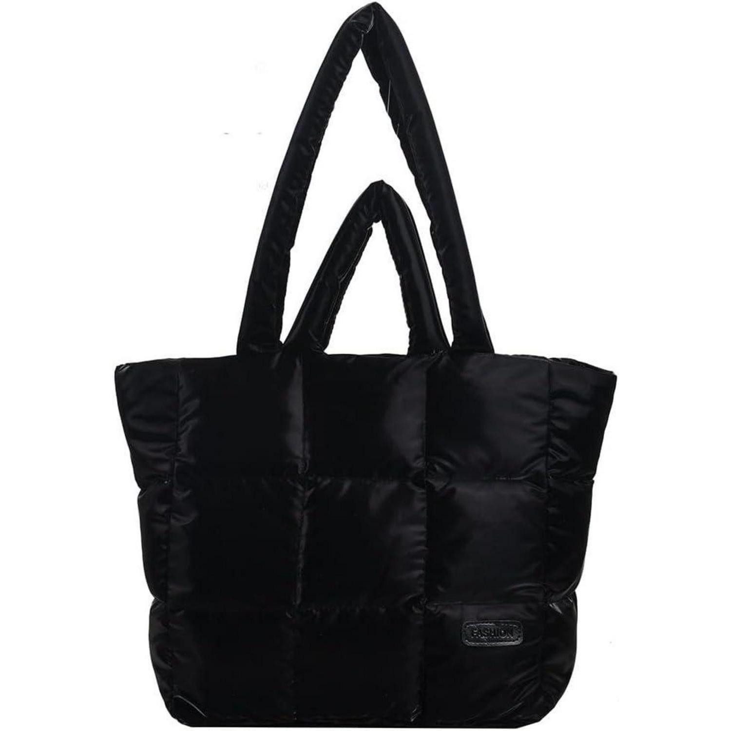 LuxusKollektion Сумки для покупок Schultertasche Damen Groß Сумки для покупок Umhängetasche A-schwarz