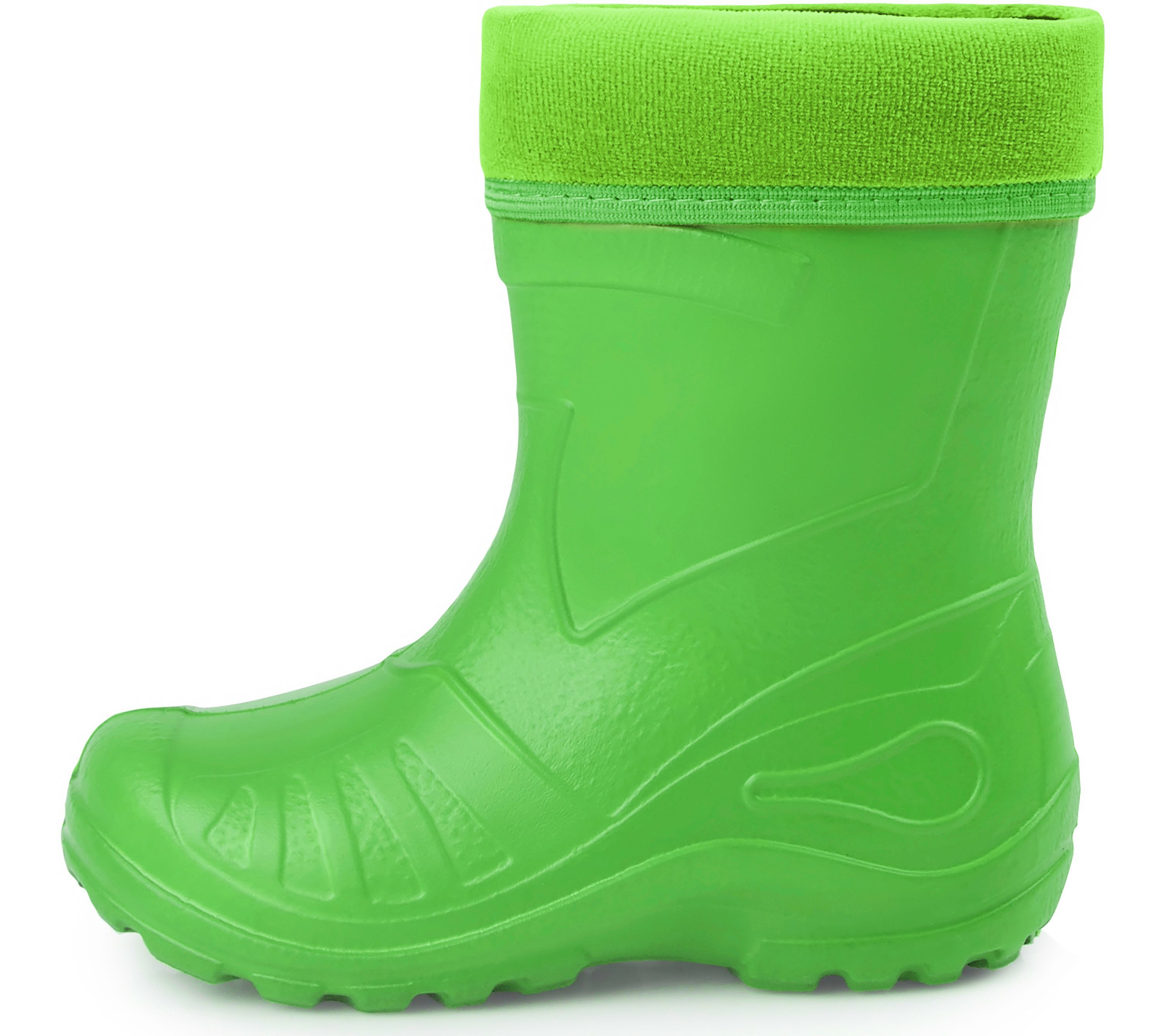 Ladeheid Thermo Regenstiefel KL050 Gummistiefel Kinder gefüttert bequem und leicht