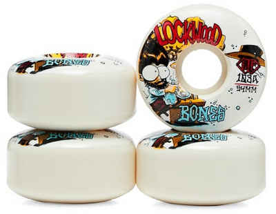 Bones Skateboard Bones STF V3 Lockwood Experi Skateboard Rollen 54mm 103a (4erSet) weiß