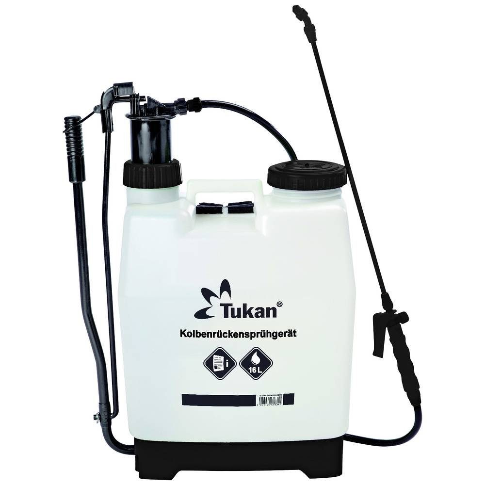 Drucksprühgerät TUKAN Rückenspritze 16 Liter, Gartenspritze