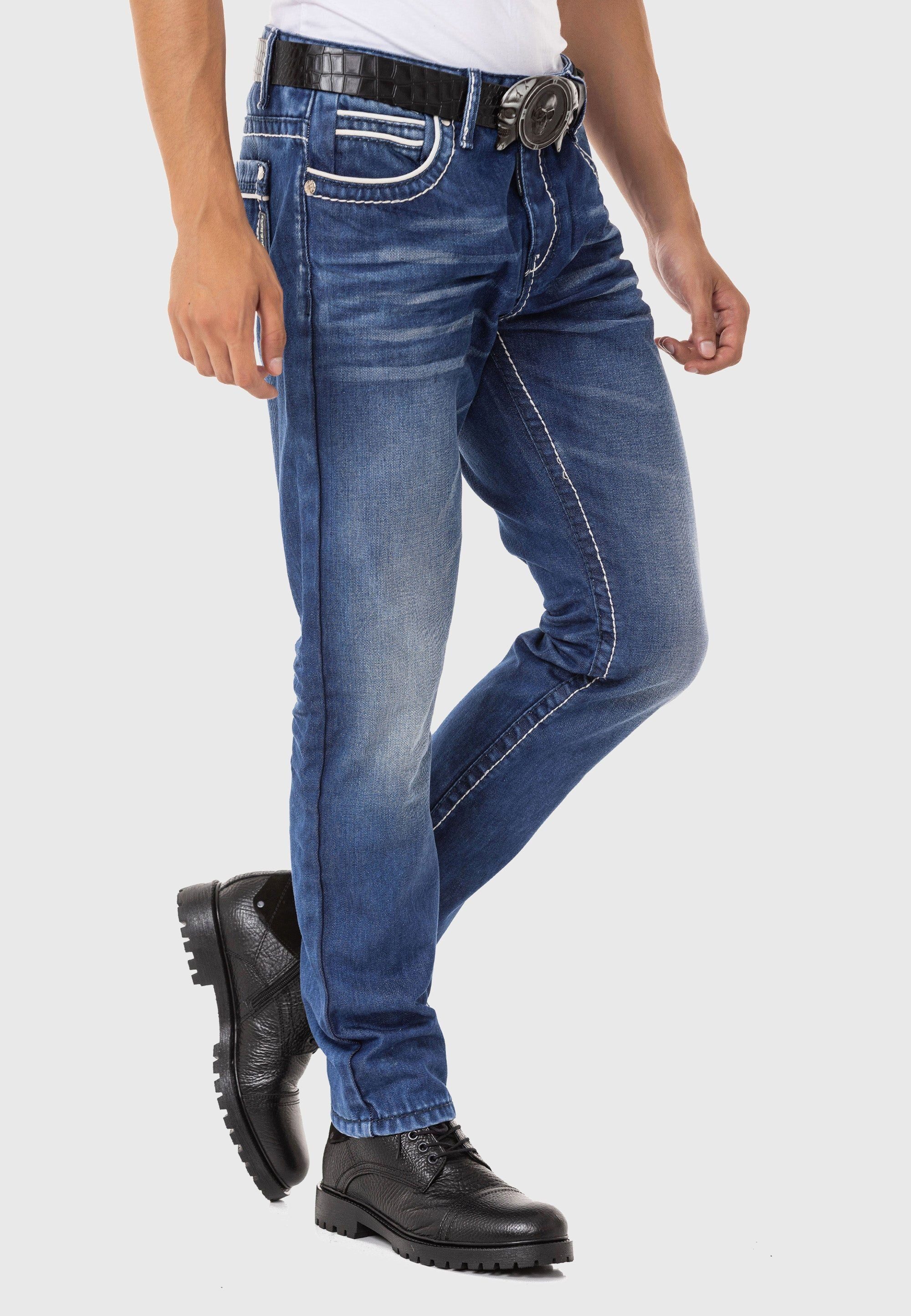 Cipo & Baxx Straight-Jeans Jeans In Straight Fit, CD-148