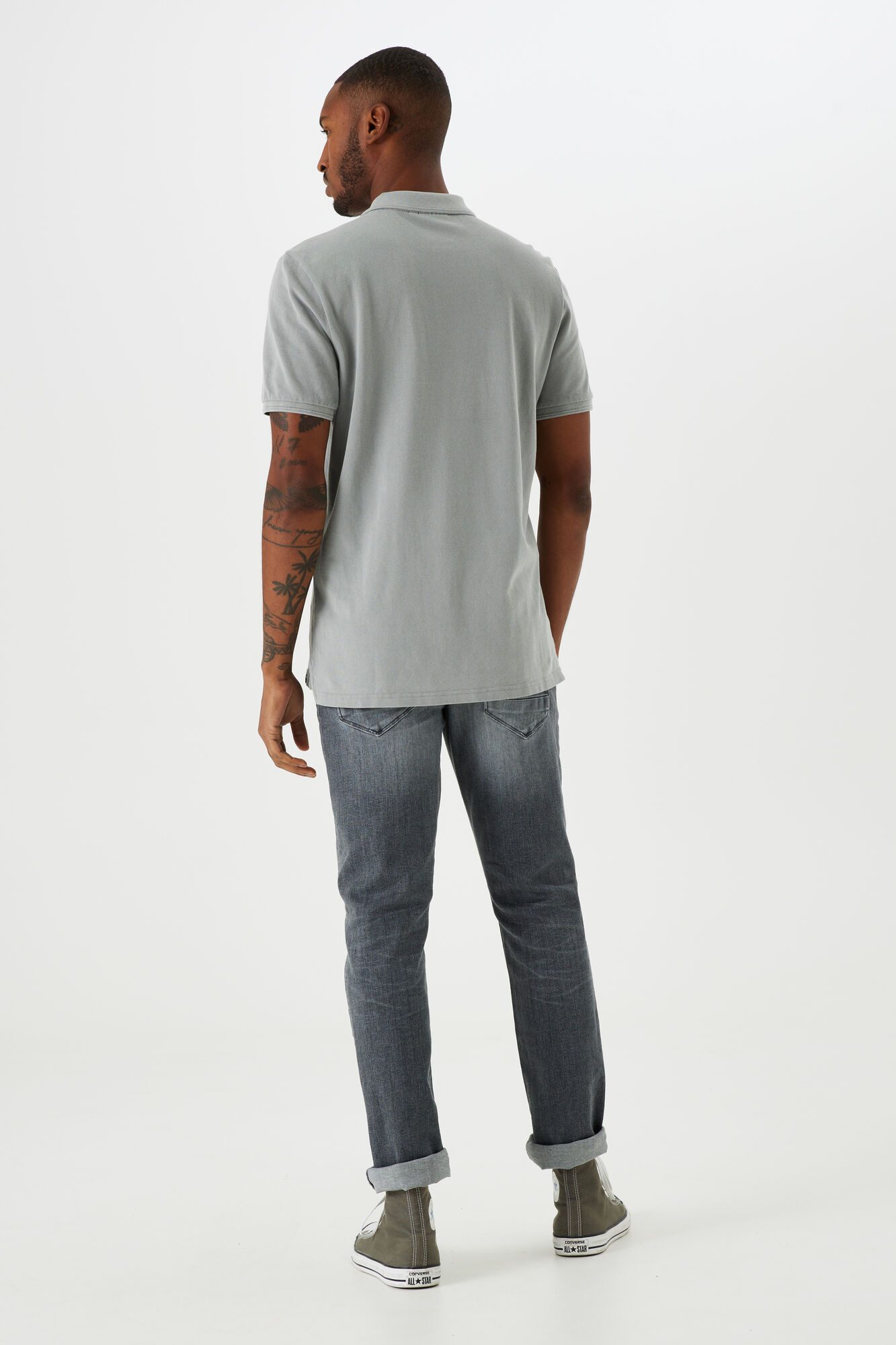 Garcia 5-Pocket-Jeans GARCIA SAVIO grey medium used 630.5997 – Bild 4 von 5
