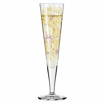 Ritzenhoff Champagnerglas Goldnacht 031, Kristallglas, Made in Germany