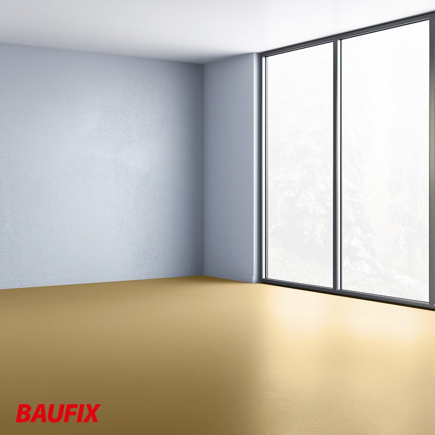 Baufix Acryl-Flüssigkunststoff matt, 5 Liter für ca. 30m², Beton- und Bodenfarbe, Schutzanstrich für Beton, Estrich und Zementfaserplatten