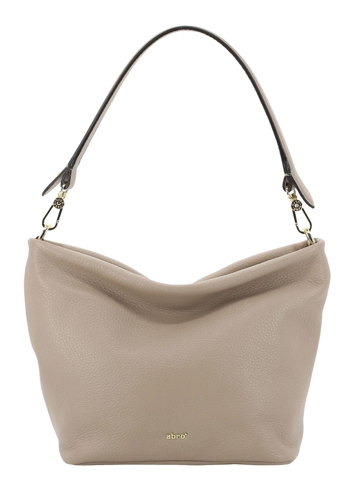 Abro Schultertasche Ebony Shoulder Bag, aus echtem Leder
