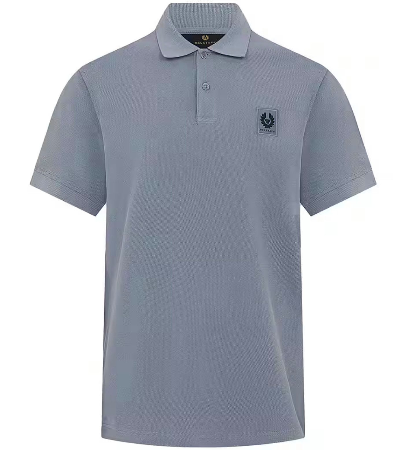 Belstaff Poloshirt Herren Retro Patch Regular Comfort Fit Baumwollpiqué Ges günstig online kaufen