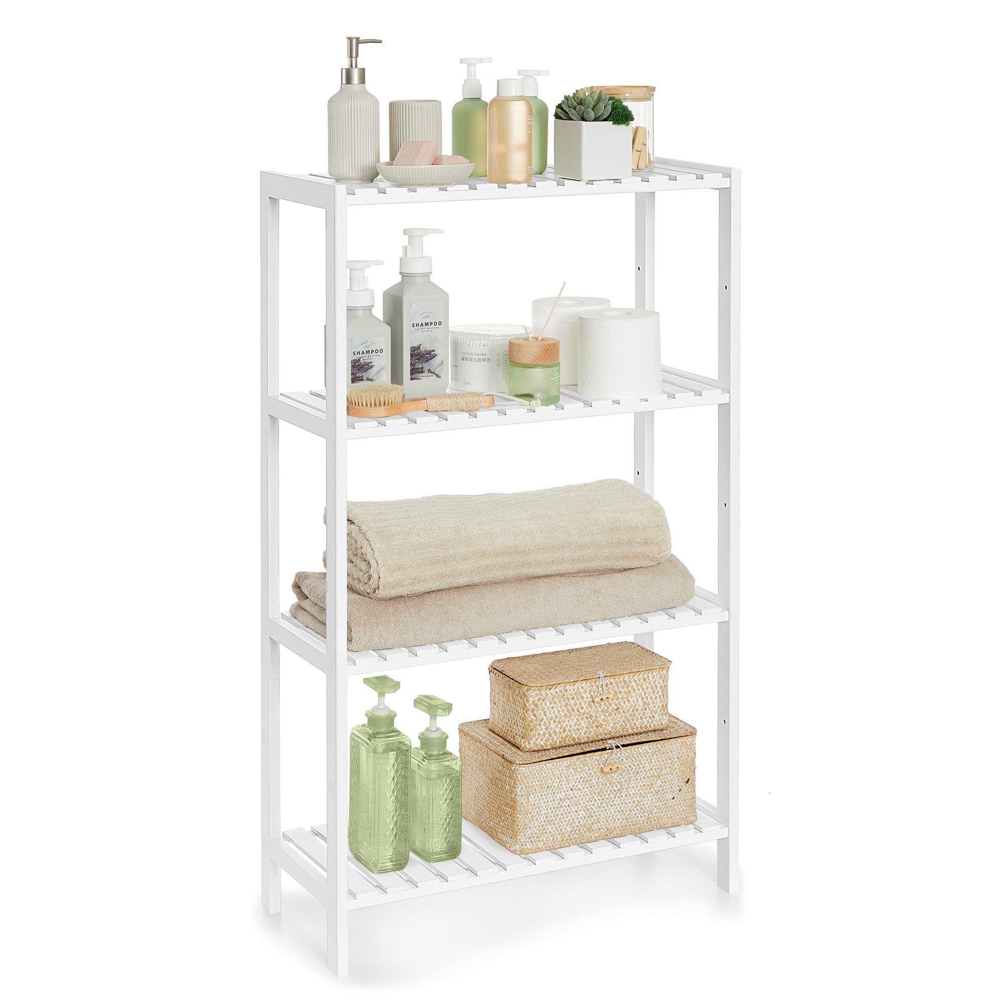 SONGMICS Badregal, Badezimmerregal, 26 x 60 x 100 cm, Küchenregal, Schuhreg günstig online kaufen