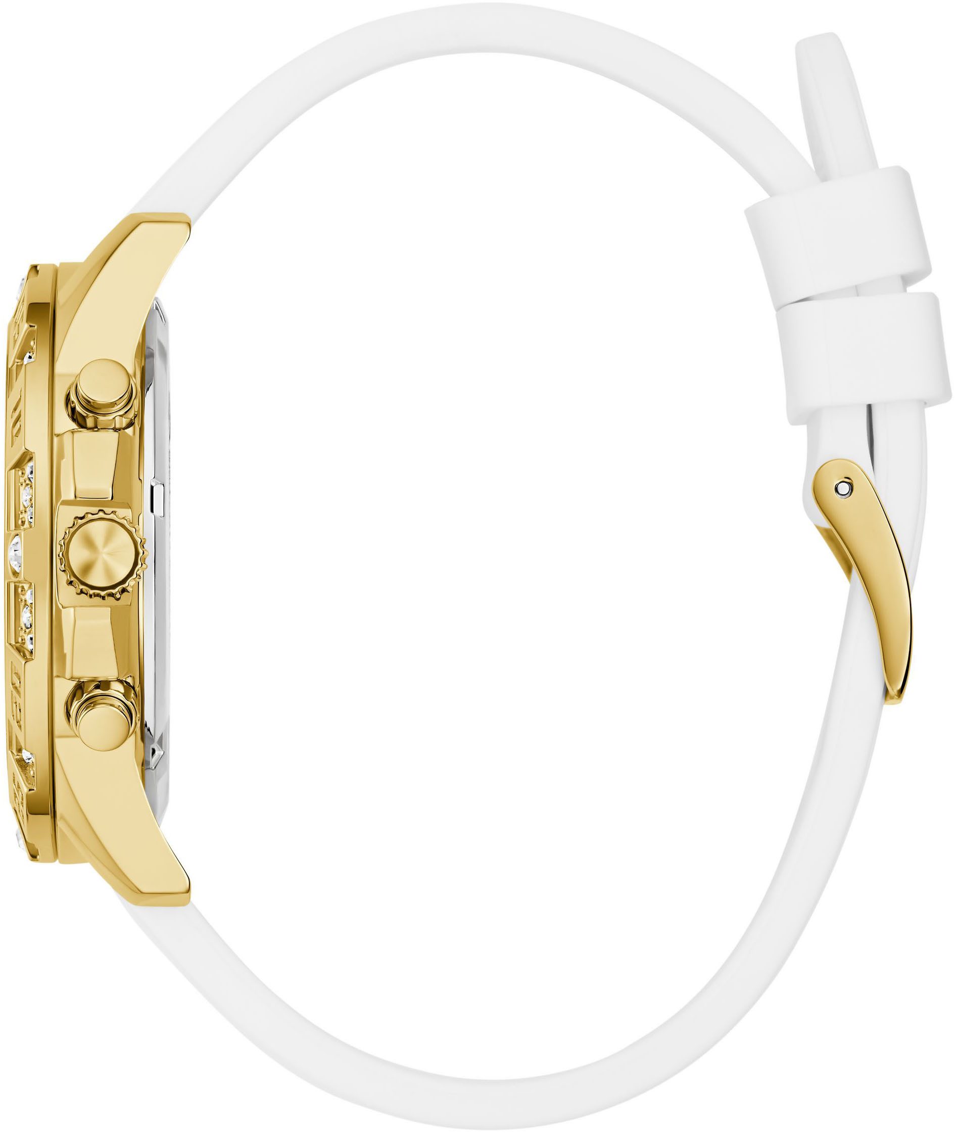 Guess Multifunktionsuhr MAJESTY GW0772L3, Quarzuhr, Armbanduhr, Damenuhr, D günstig online kaufen