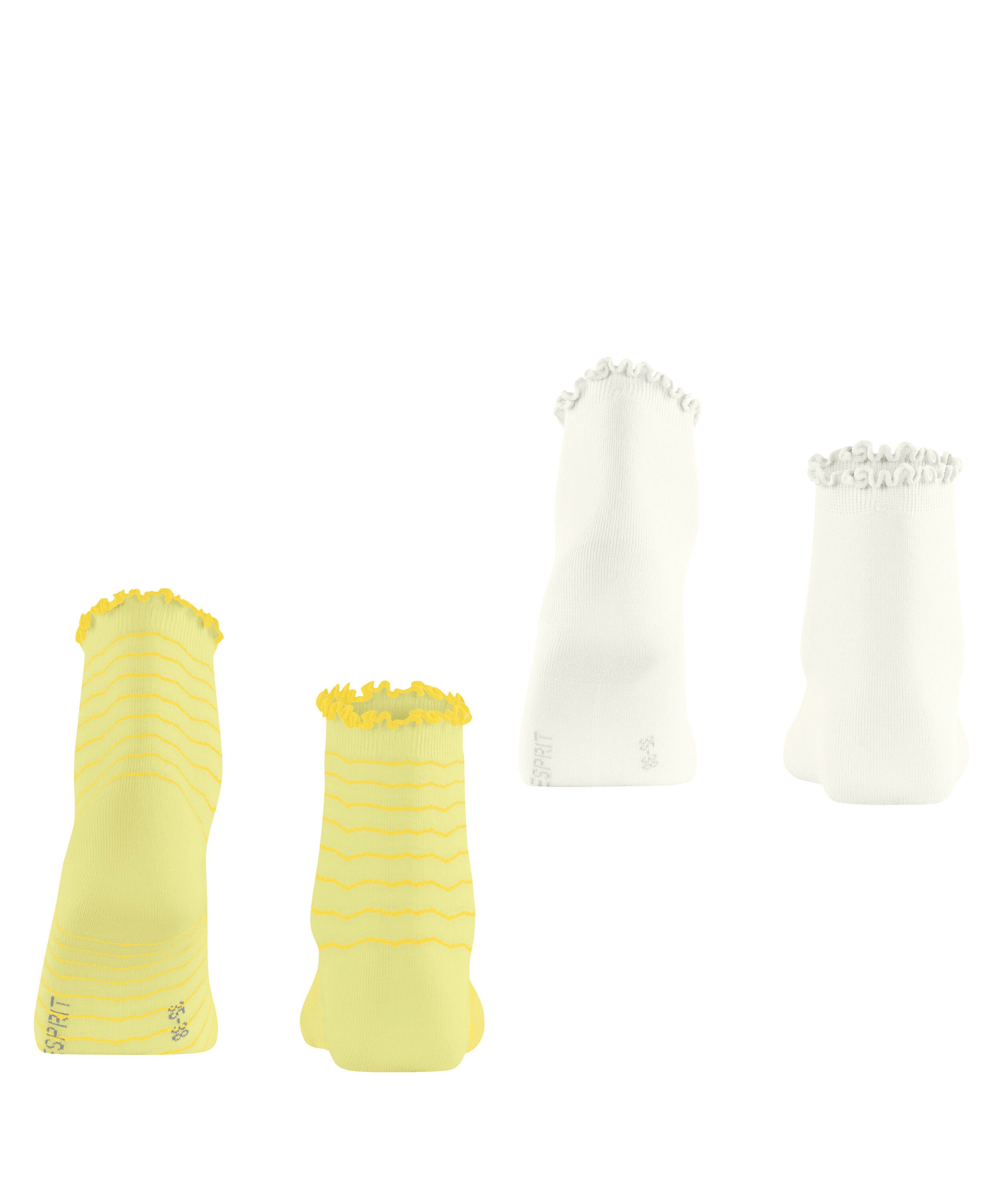 Esprit Kurzsocken Wavy Line 2-Pack (2-Paar)
