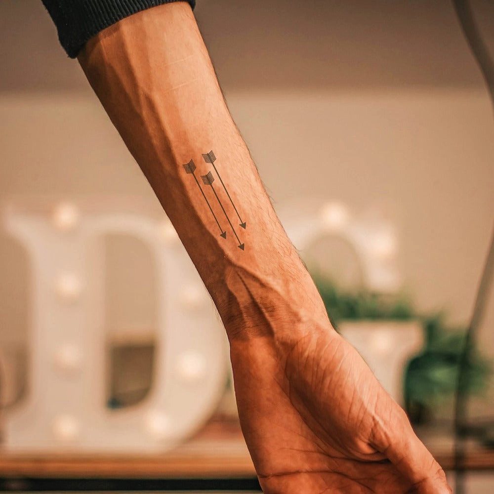 Inkster Schmuck-Tattoo Temporäres Tattoo, Vegane & EU-Kosmetikzertifizierte Farbe