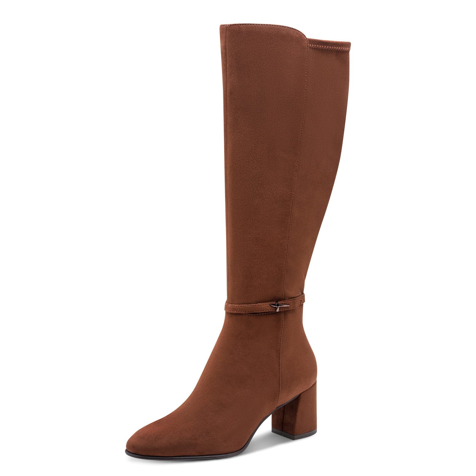 Tamaris Stiefel, Blockabsatz, Langschaftstiefel in veganer günstig online kaufen