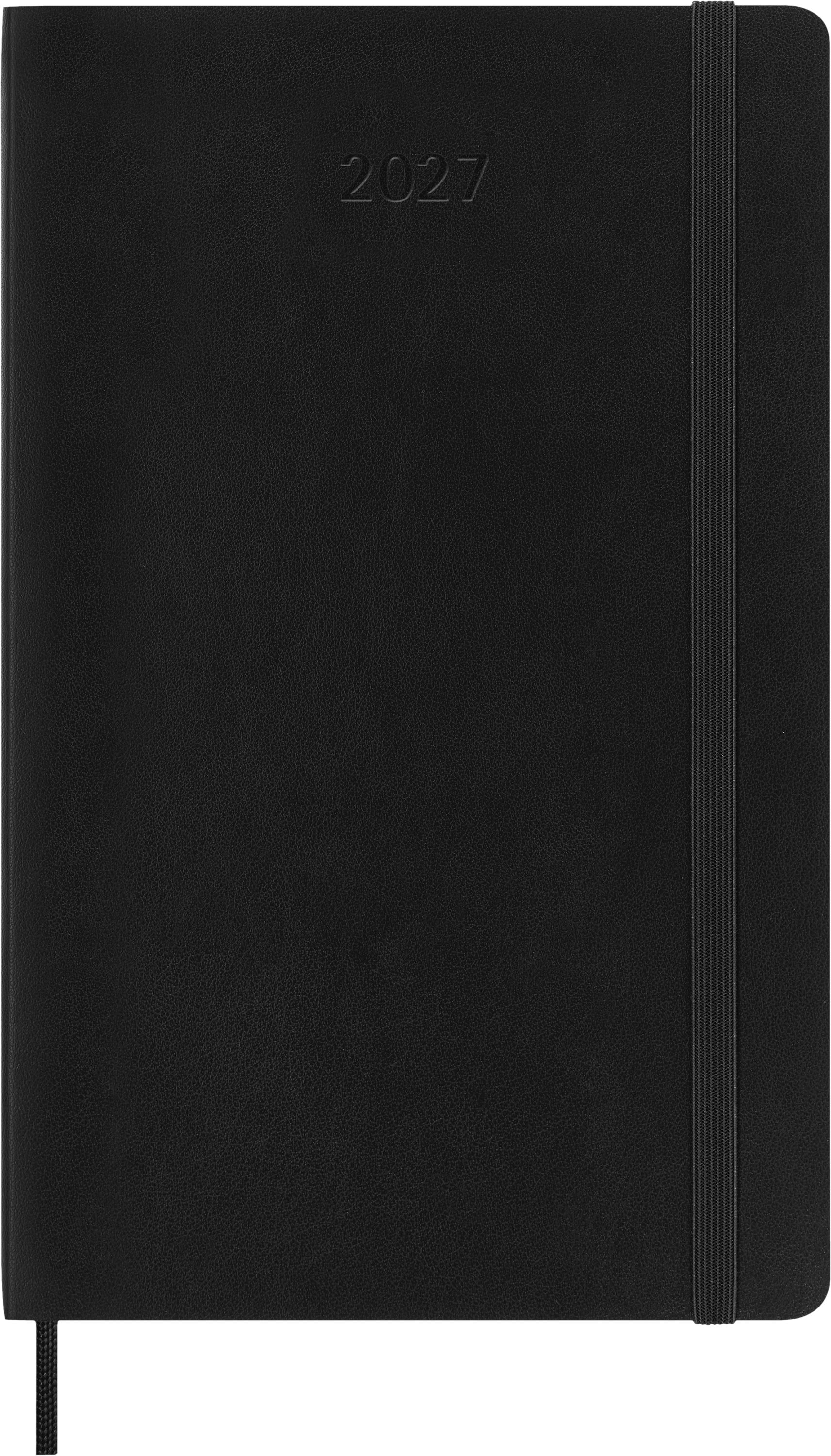 MOLESKINE Buchkalender, MOLESKINE 12 MONATE WOCHENKALENDER 2027 - HORIZONTAL L/A5 - SOFTCOVER