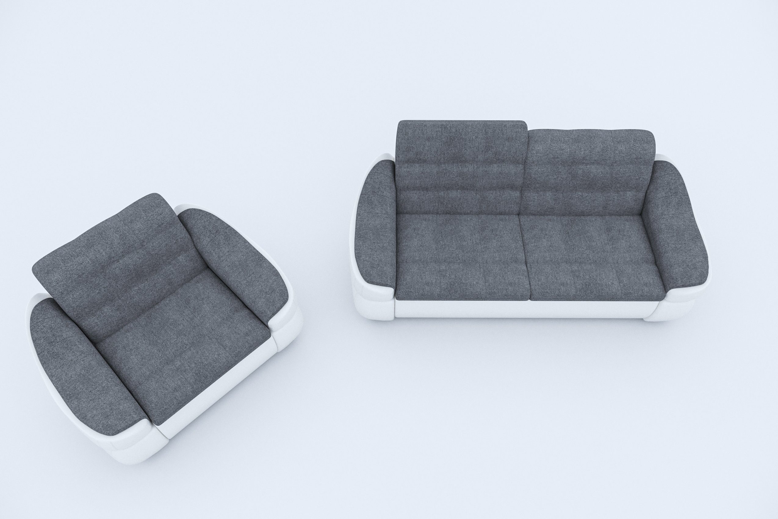 Polstergarnitur (2-tlg), bestehend Stylefy Sessel, (Set 2-Sitzer Europa Sofa und Alisa, aus made Design, in Modern