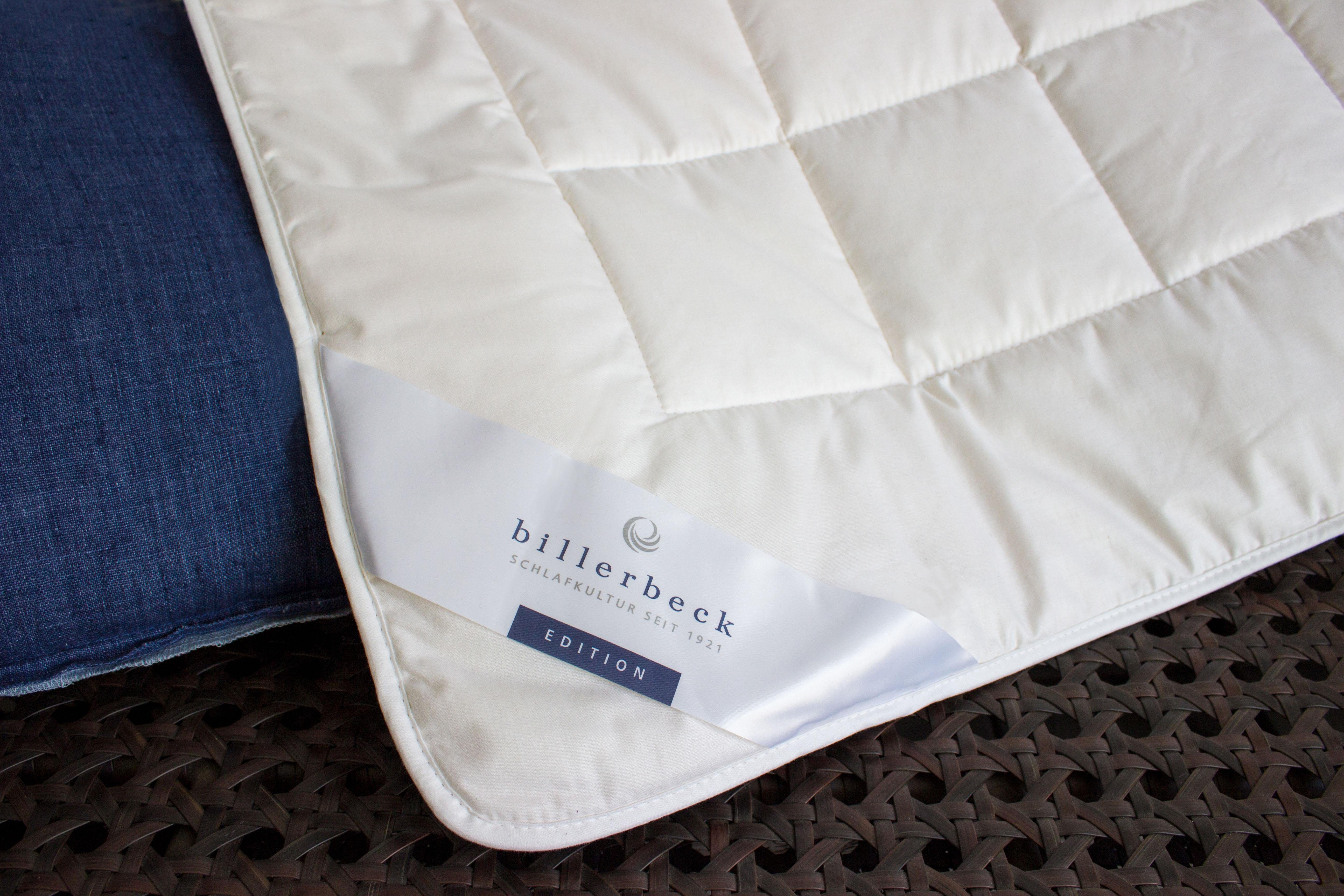 billerbeck Baumwollbettdecke Ancona Superlight, Bettdecken für den Sommer, Decke, Füllung: 100% Baumwolle, Bezug: 100% Baumwolle, Sommerdecke mit Baumwollfüllung