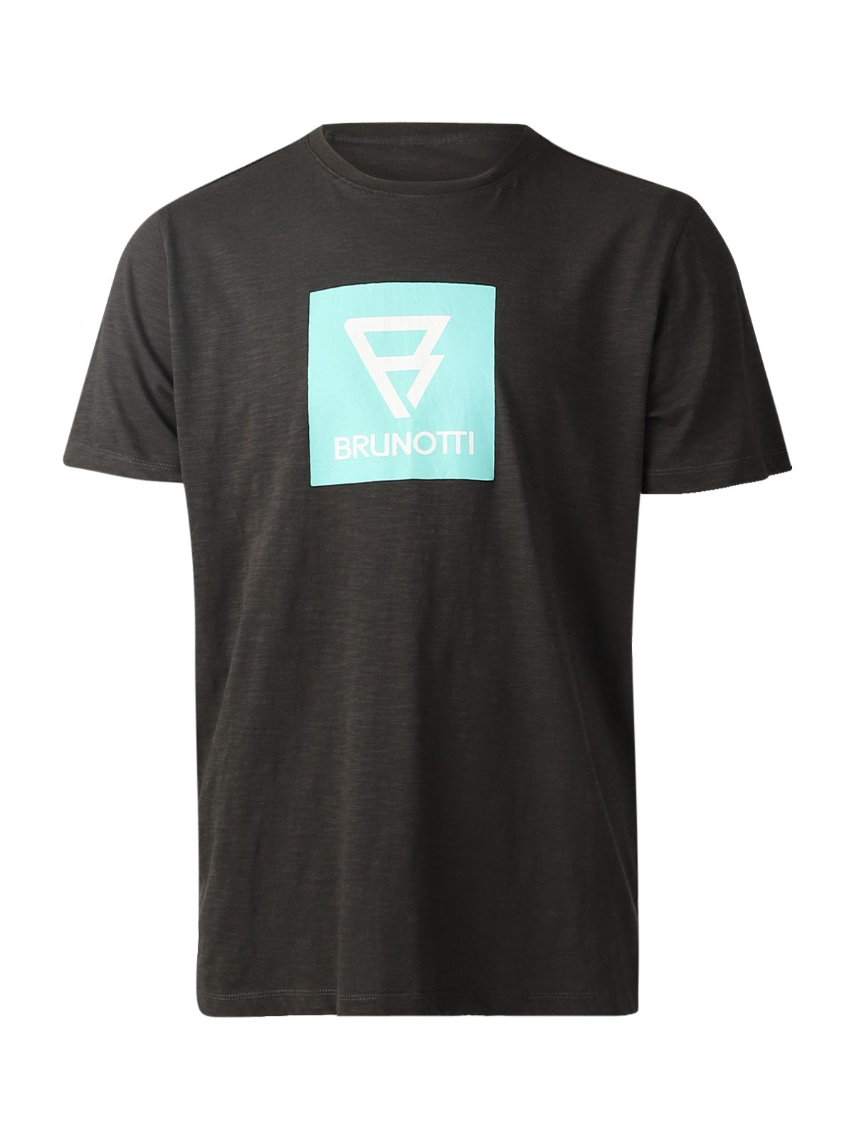 Brunotti Kurzarmshirt John-Logo-Slub Men T-shirt PIRATE BLACK