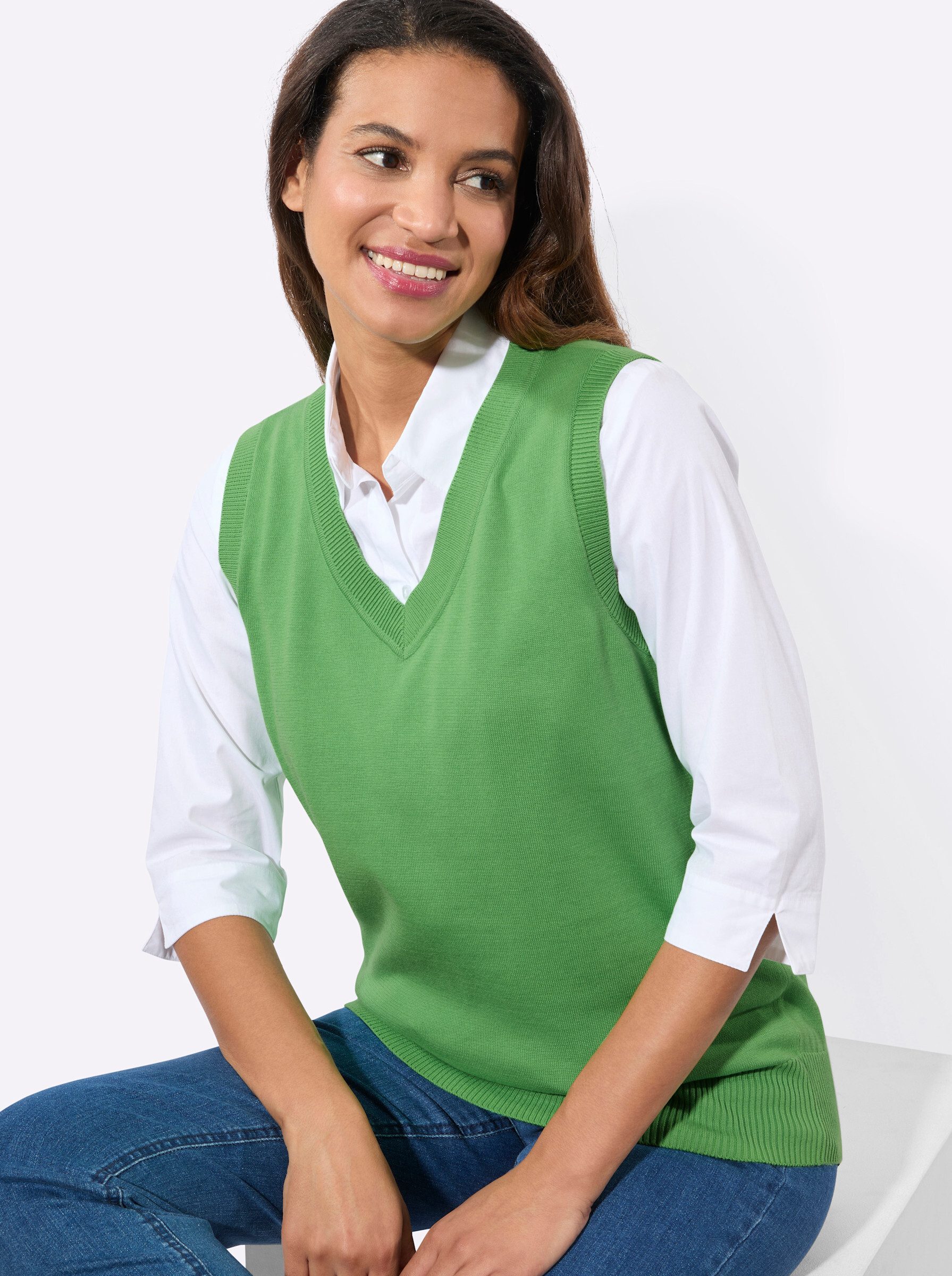 Witt Pullunder Pullunder Ärmellos Jersey