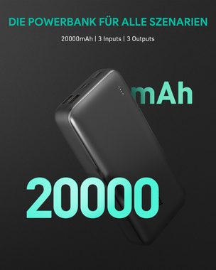 AUKEY PB-N74S Powerbank 20000 mAh, Power Delivery