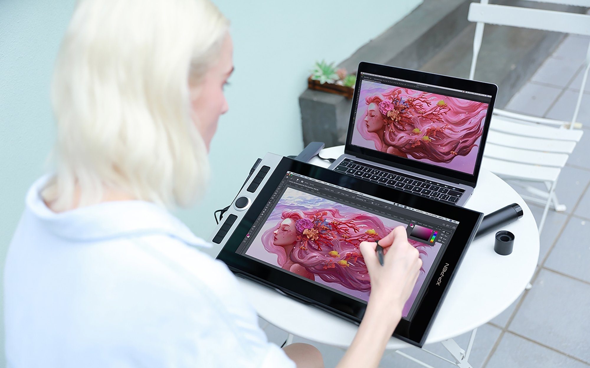 XP-PEN XP-PEN Innovator 16 Grafiktablett mit Display, als Mausersatz Grafiktablett (16)