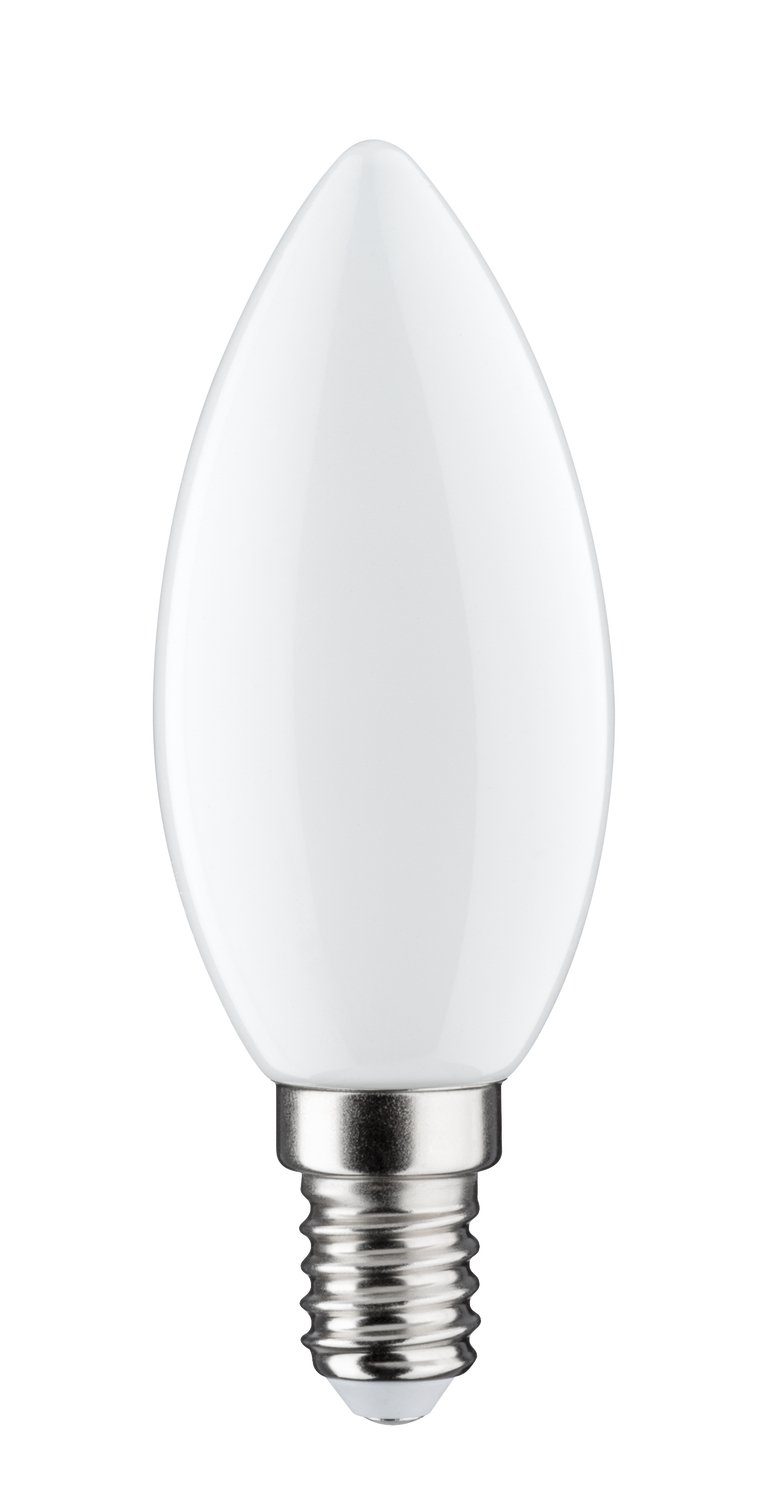 Paulmann LED-Leuchtmittel Paulmann LED Kerze 4,5W E14 230V Opal 2700K dimmbar, Paulmann LED Kerze 4,5W E14 230V Opal 2700K dimmbar