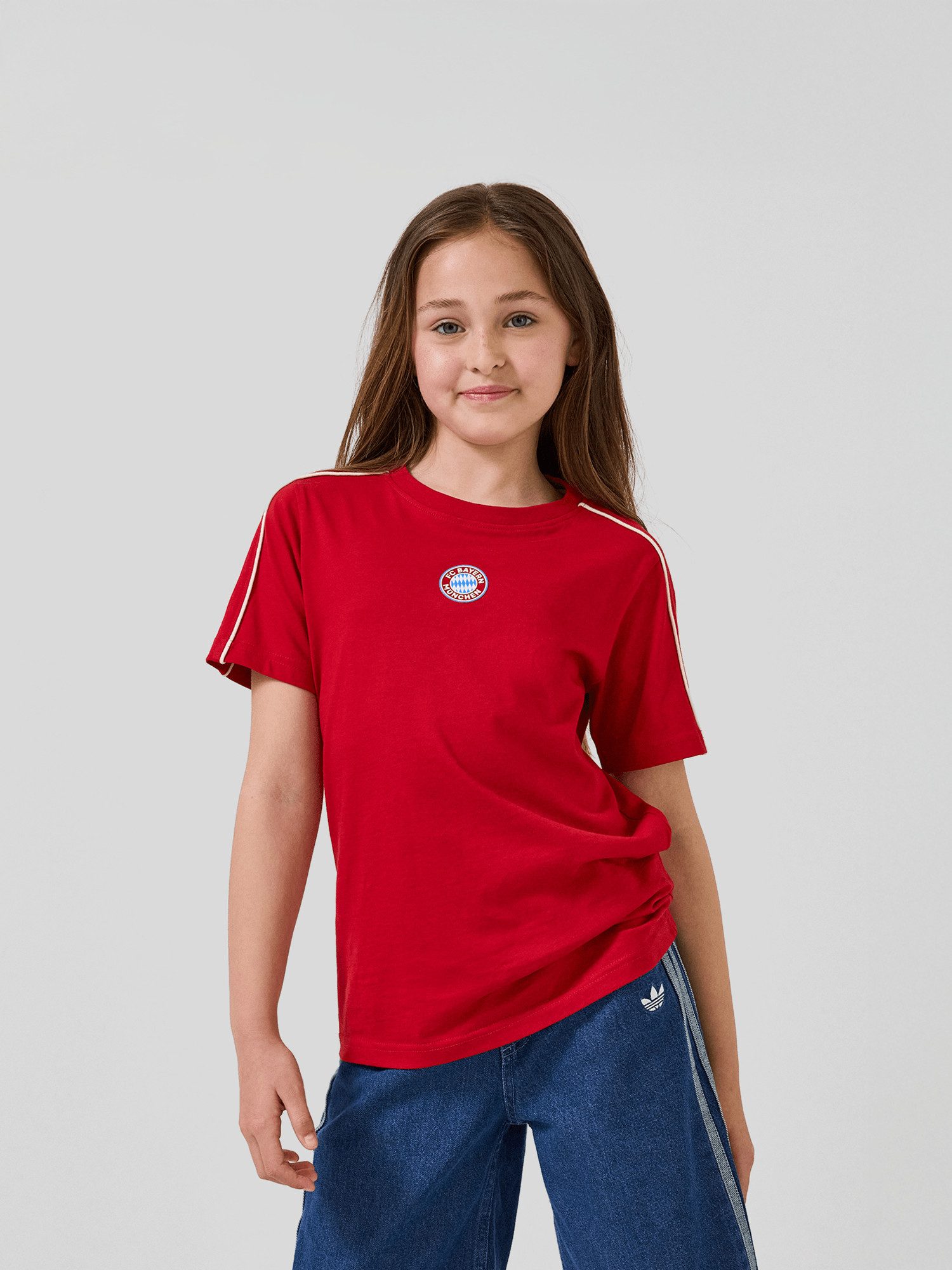 FC Bayern München T-Shirt FC Bayern München, T-Shirt Essentials, Kinder, Rot