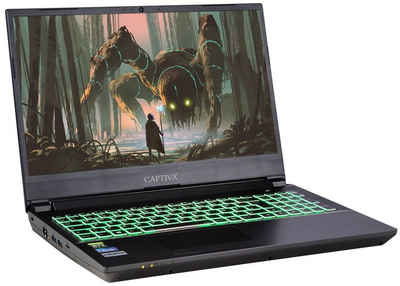 CAPTIVA Highend Gaming I66-997 Gaming-Notebook (39,6 cm/15,6 Zoll, AMD Ryzen 5 5600X, GeForce RTX 3070, 2000 GB SSD)