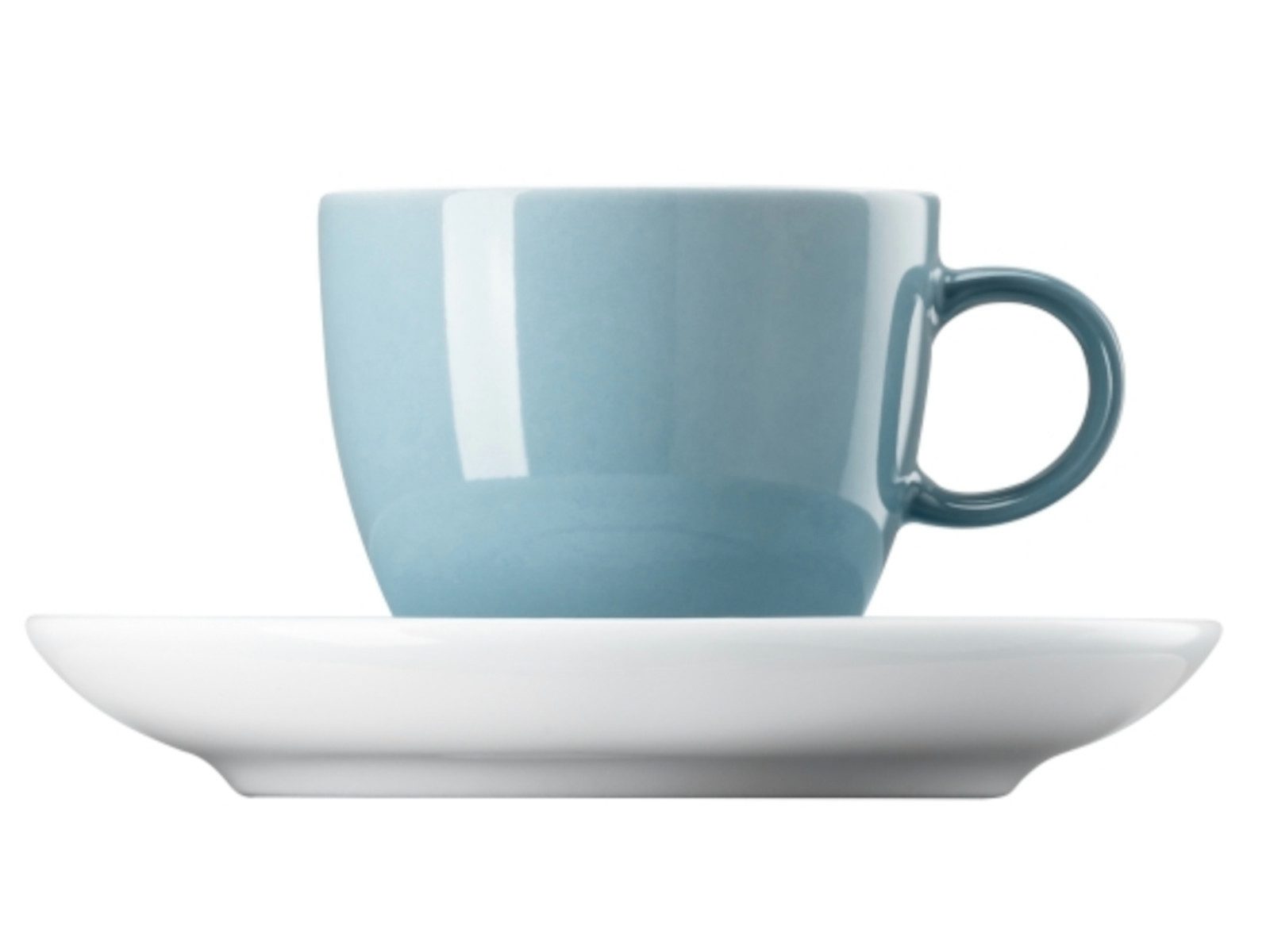 Thomas Porzellan Espressotasse Sunny Day Soft Blue Espresso/Mokkatasse 2tlg, Porzellan
