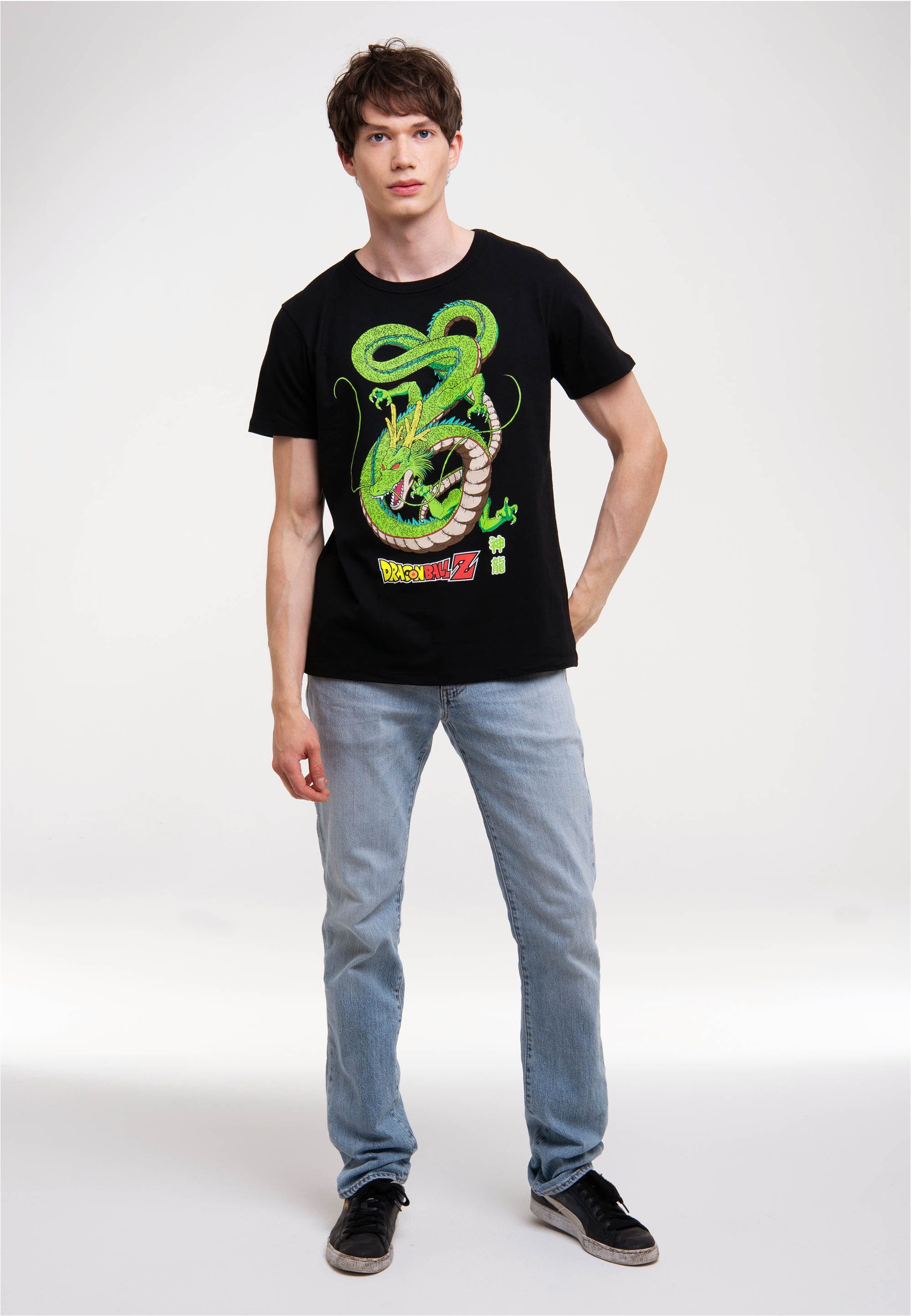 LOGOSHIRT T-Shirt Dragonball Z - Shenlong mit lizenziertem Print