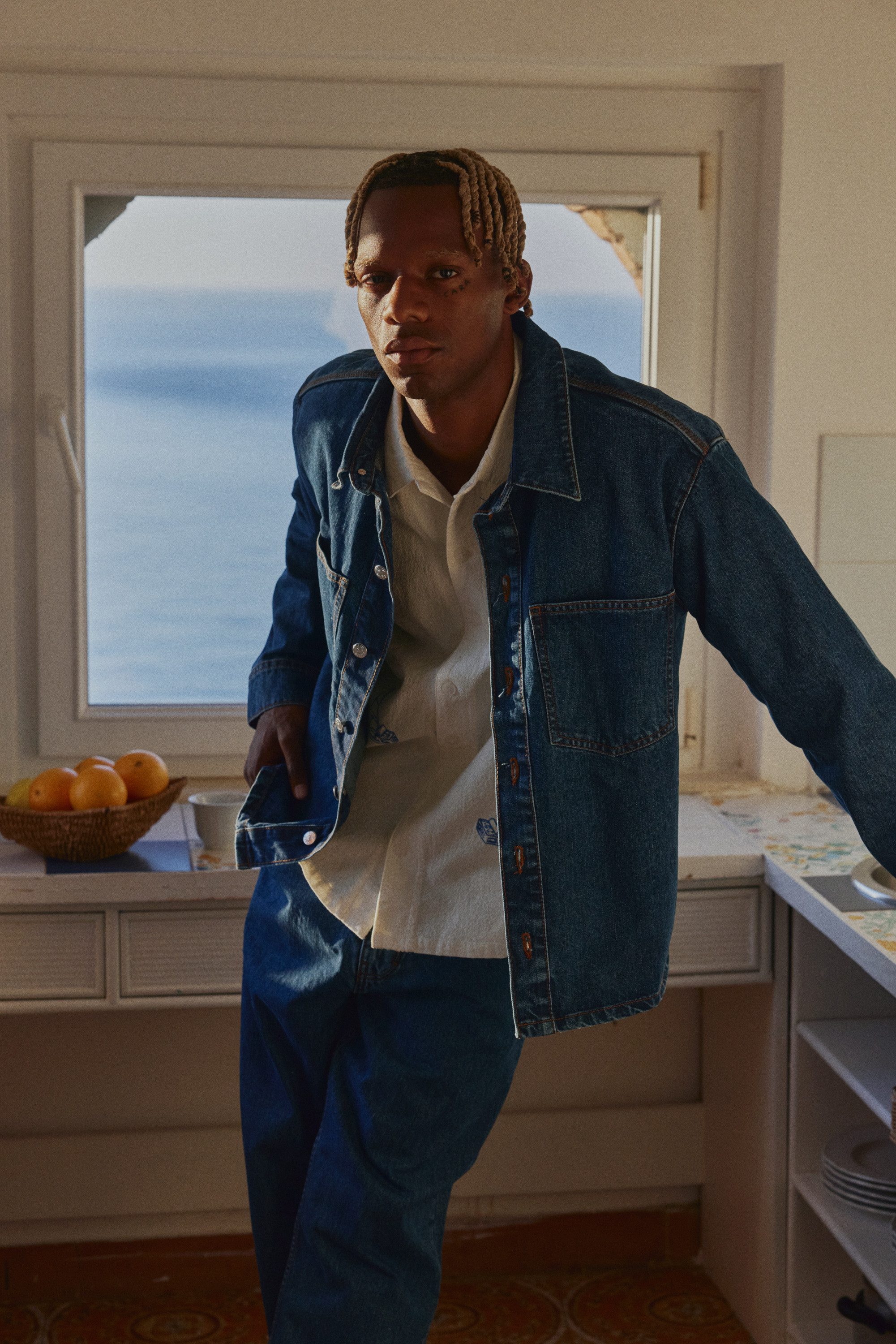 !Solid Jeansjacke SDWilliam Modische Jeansjacke mit lockerem Schnitt