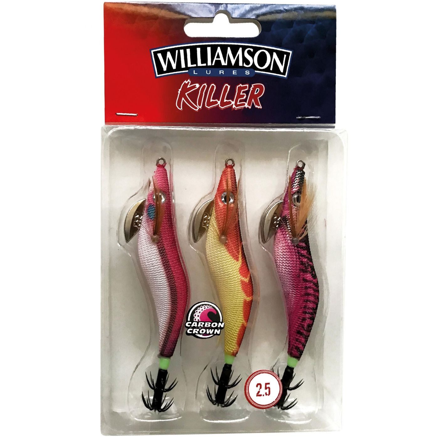 Williamson Kunstköder Williamson Killer Shrimp Kit 8cm 11g - Tintenfischköder