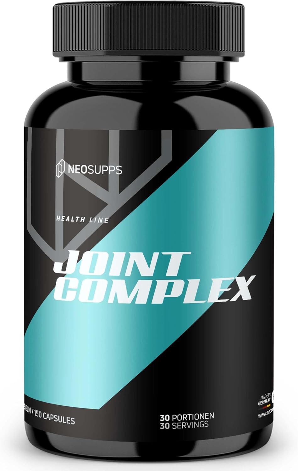 Neosupps Joint Complex 150 Kapseln, Premium Formel für maximale Beweglichkeit Kapsel, Gelenkunterstützung, Regeneration mit Glucosamin, Kollagen