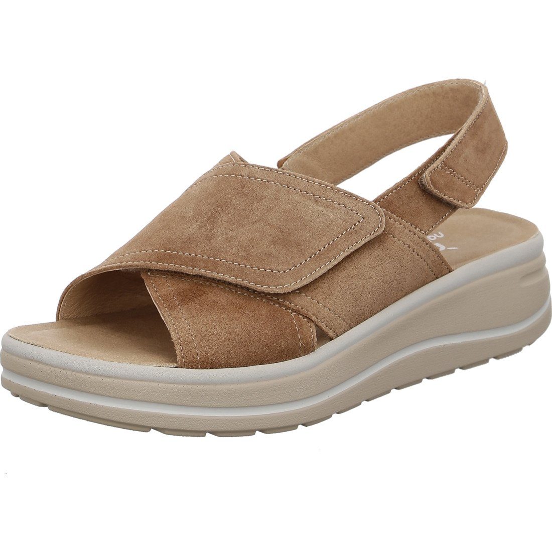 Hartjes Hartjes Schuhe, Sandalette Woogie - Leder Damen Sandalette braun 048744 | Sandaletten