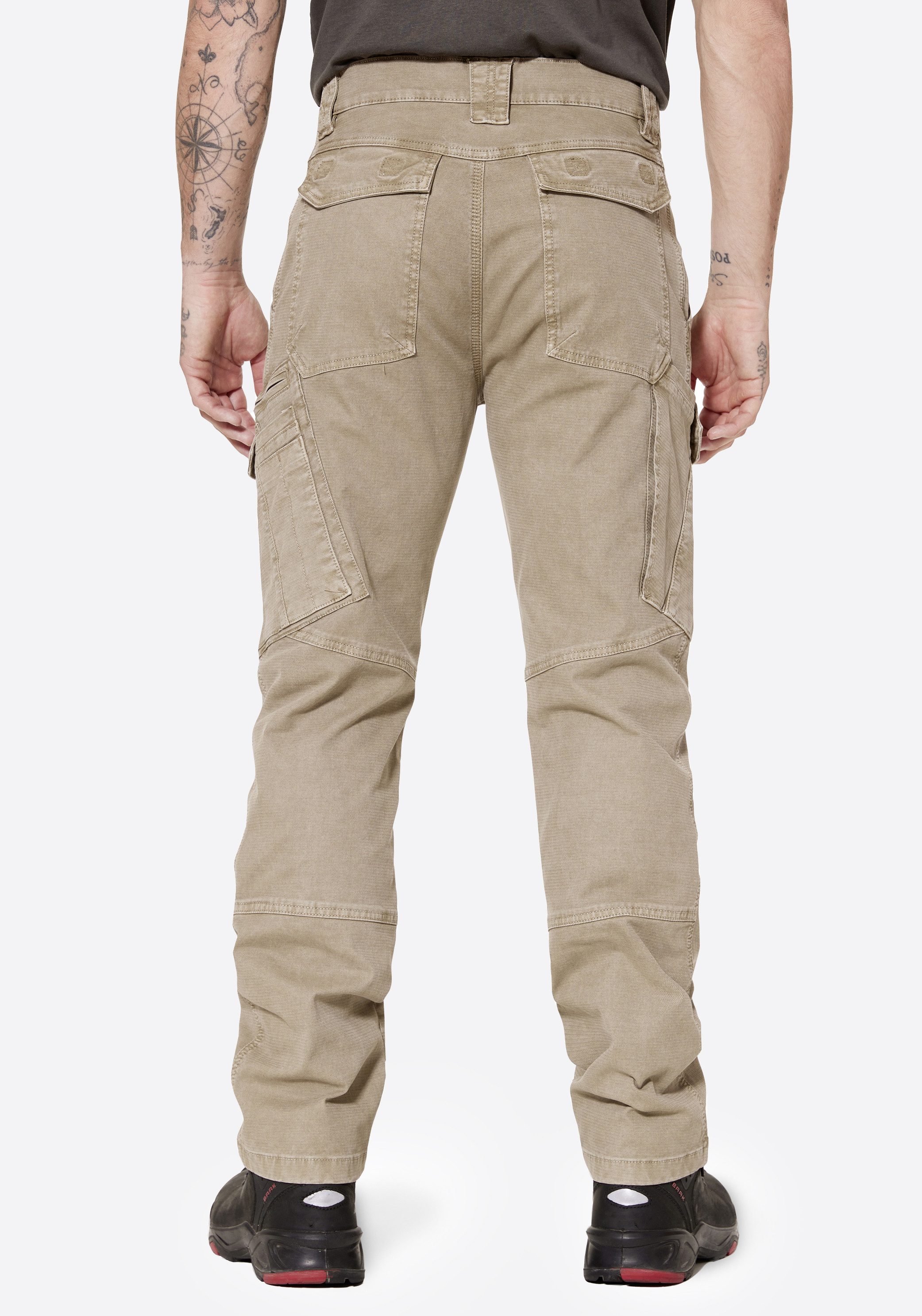 HERO by John Medoox Workerjeans "CALGARY Denim Workwear Arbeits-Cargojeans" günstig online kaufen