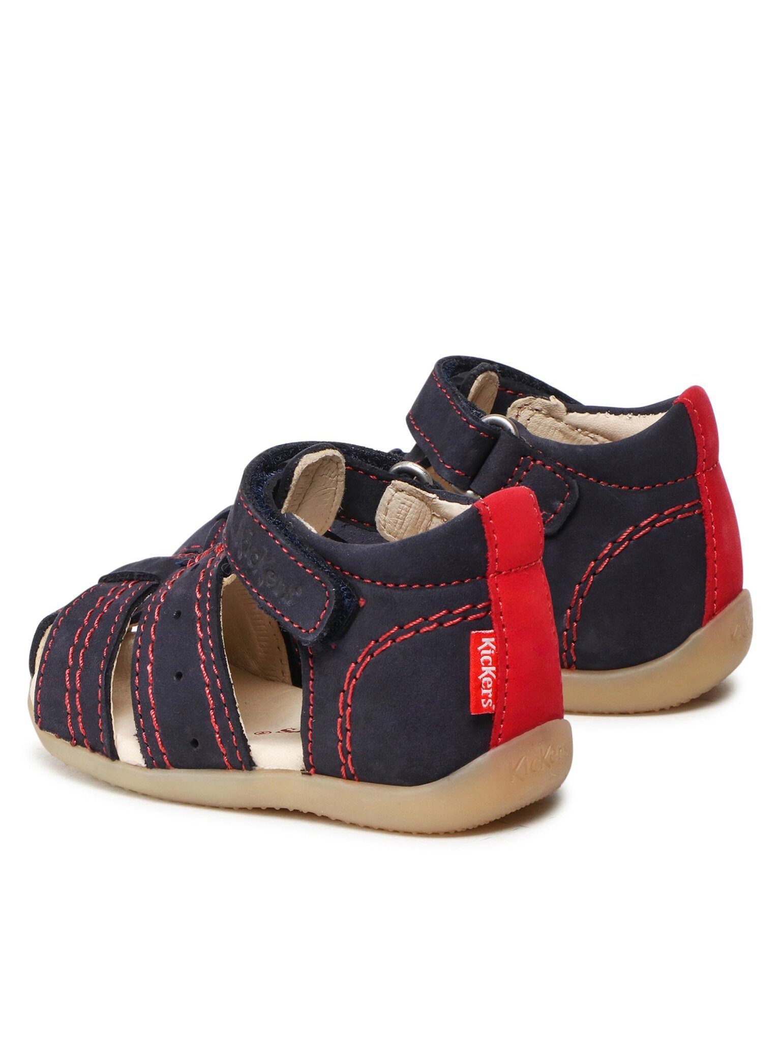 Kickers Sandalen Bigbazar-2 785422-10-103 M Marine Rouge Sandale