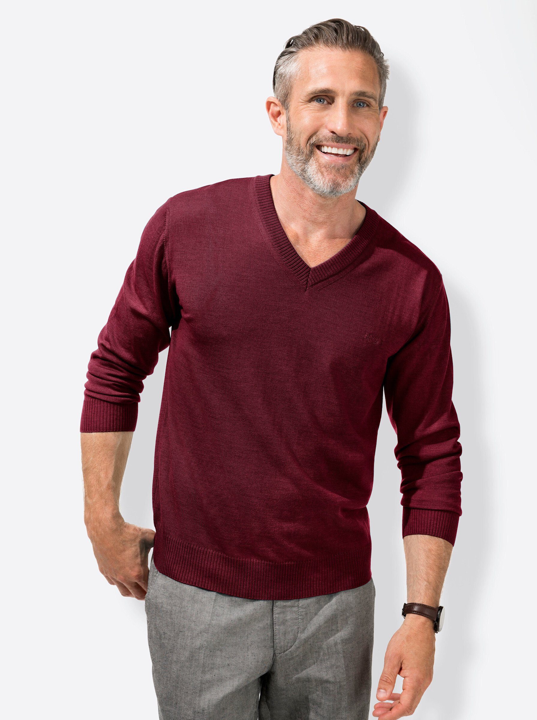 Witt Strickpullover V-Pullover
